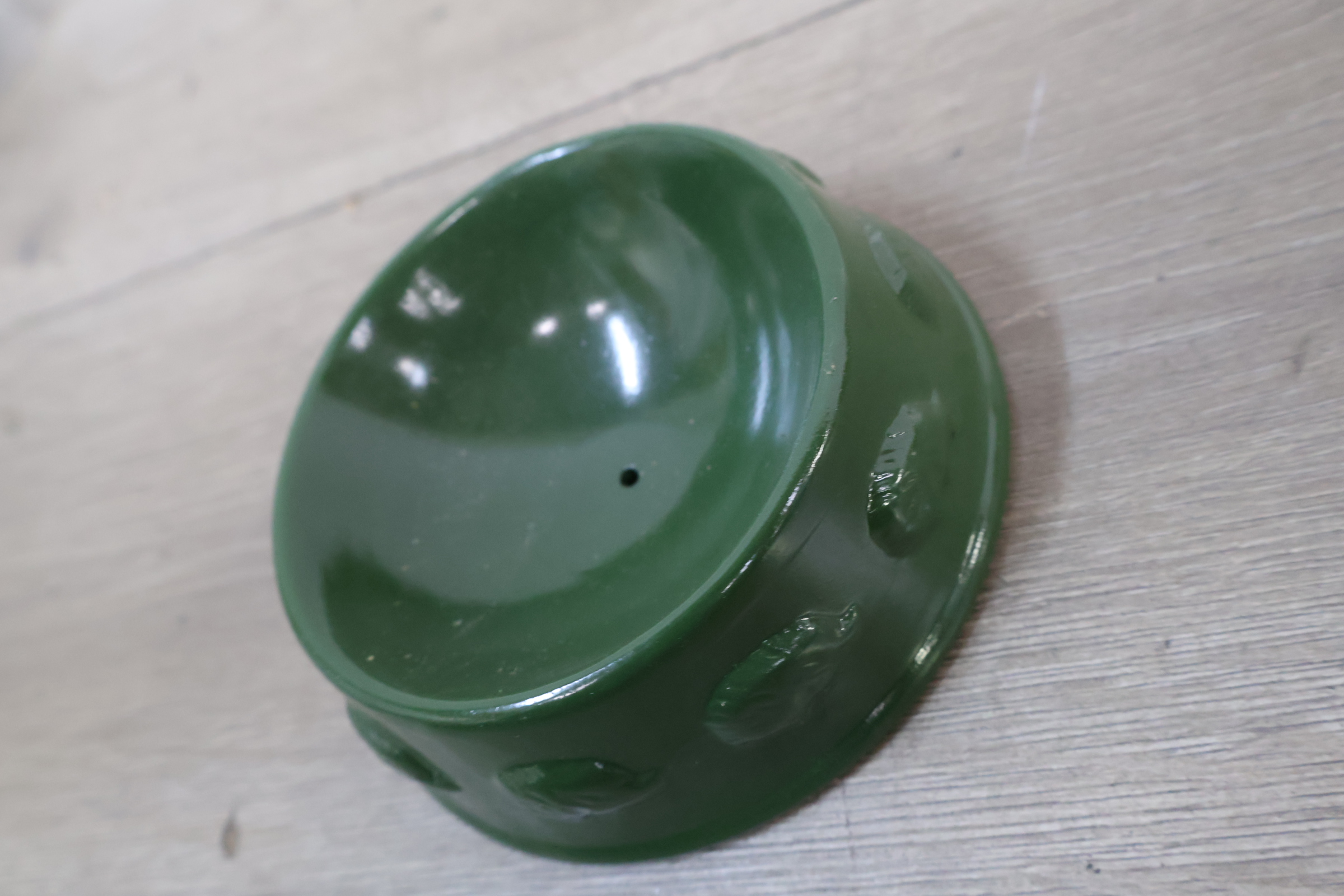 Groene egel voederschaal' – foto 11 – kavel bij GSD Auctions, Zoeterwoude