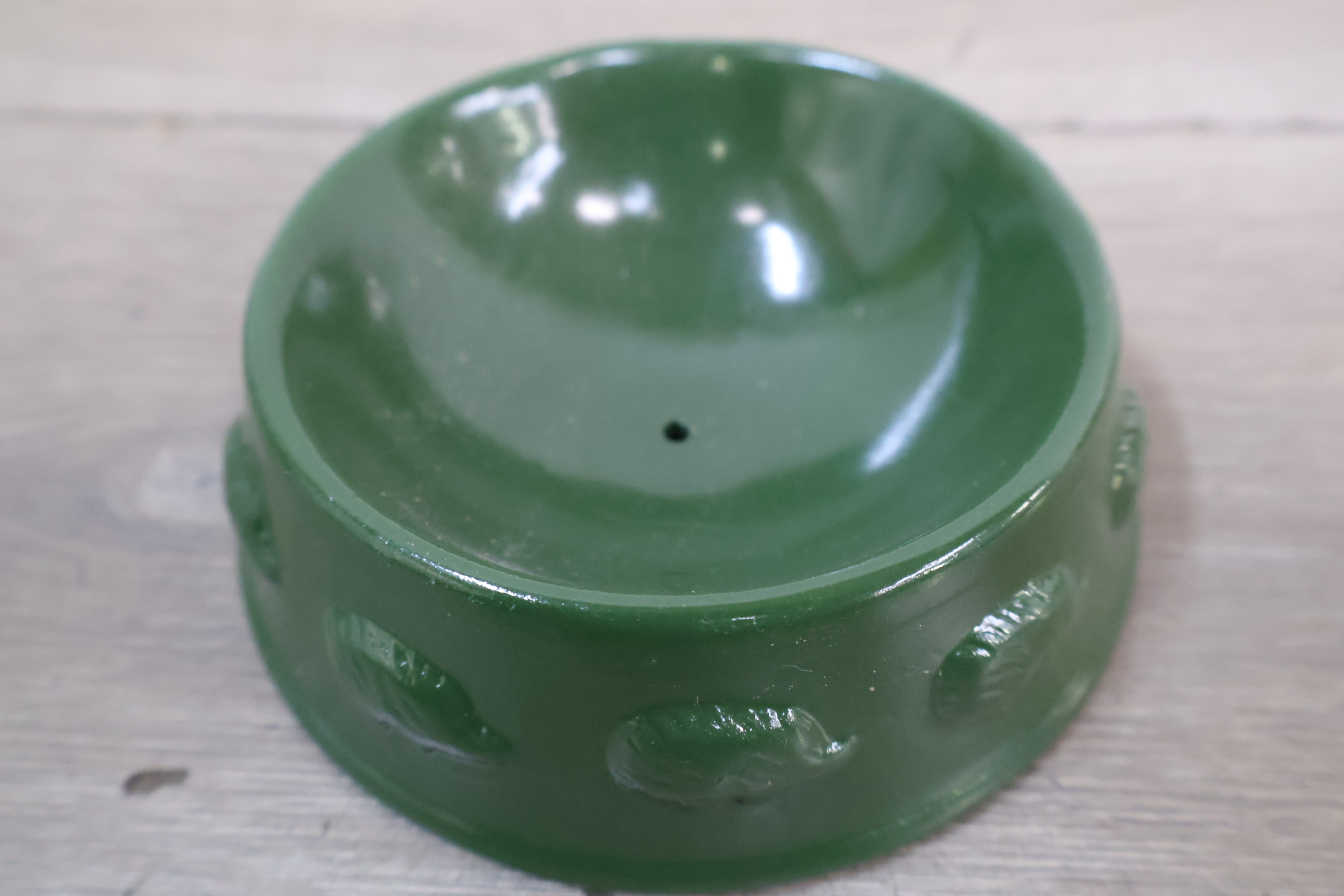 Groene egel voederschaal' – foto 14 – kavel bij GSD Auctions, Zoeterwoude