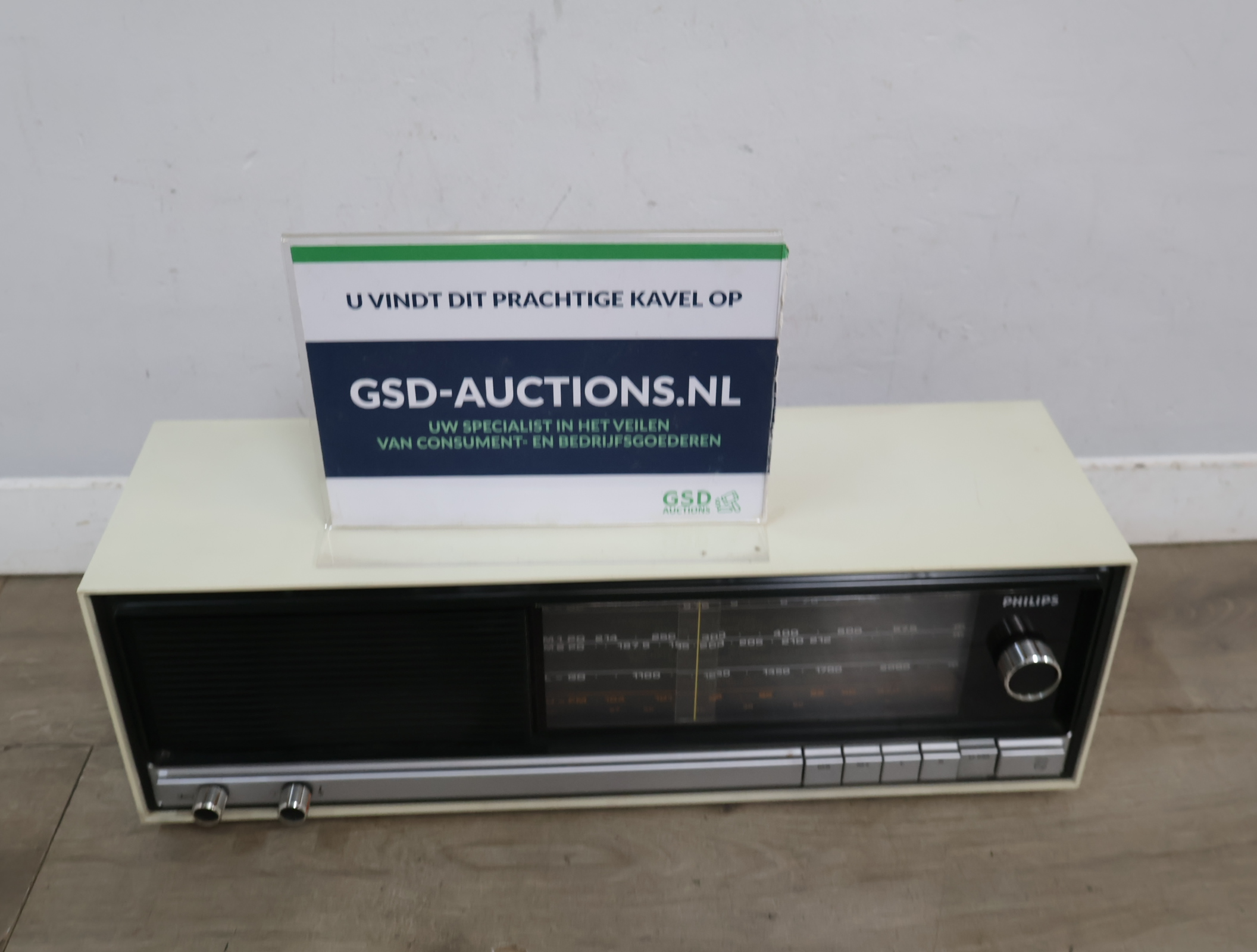 Philips vintage radio – foto 2 – kavel bij GSD Auctions, Zoeterwoude