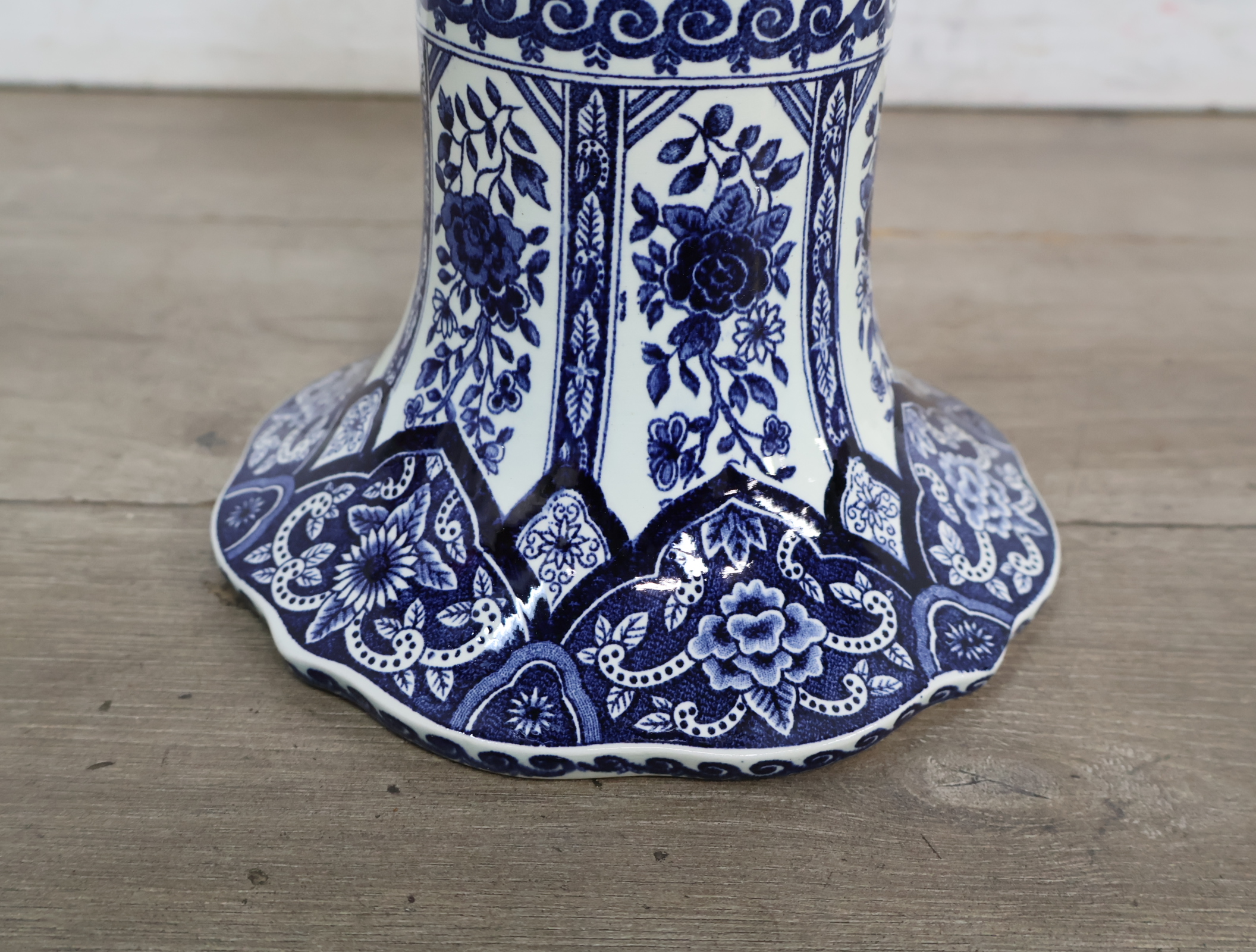 Porseleinen Vaas - Boch – foto 12 – kavel bij GSD Auctions, Zoeterwoude