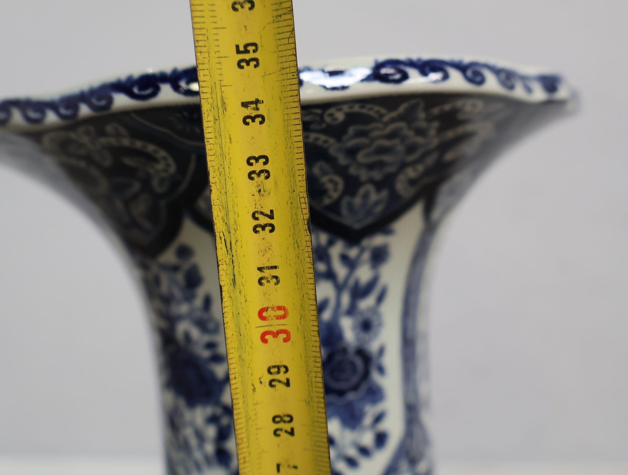 Porseleinen Vaas - Boch – foto 15 – kavel bij GSD Auctions, Zoeterwoude