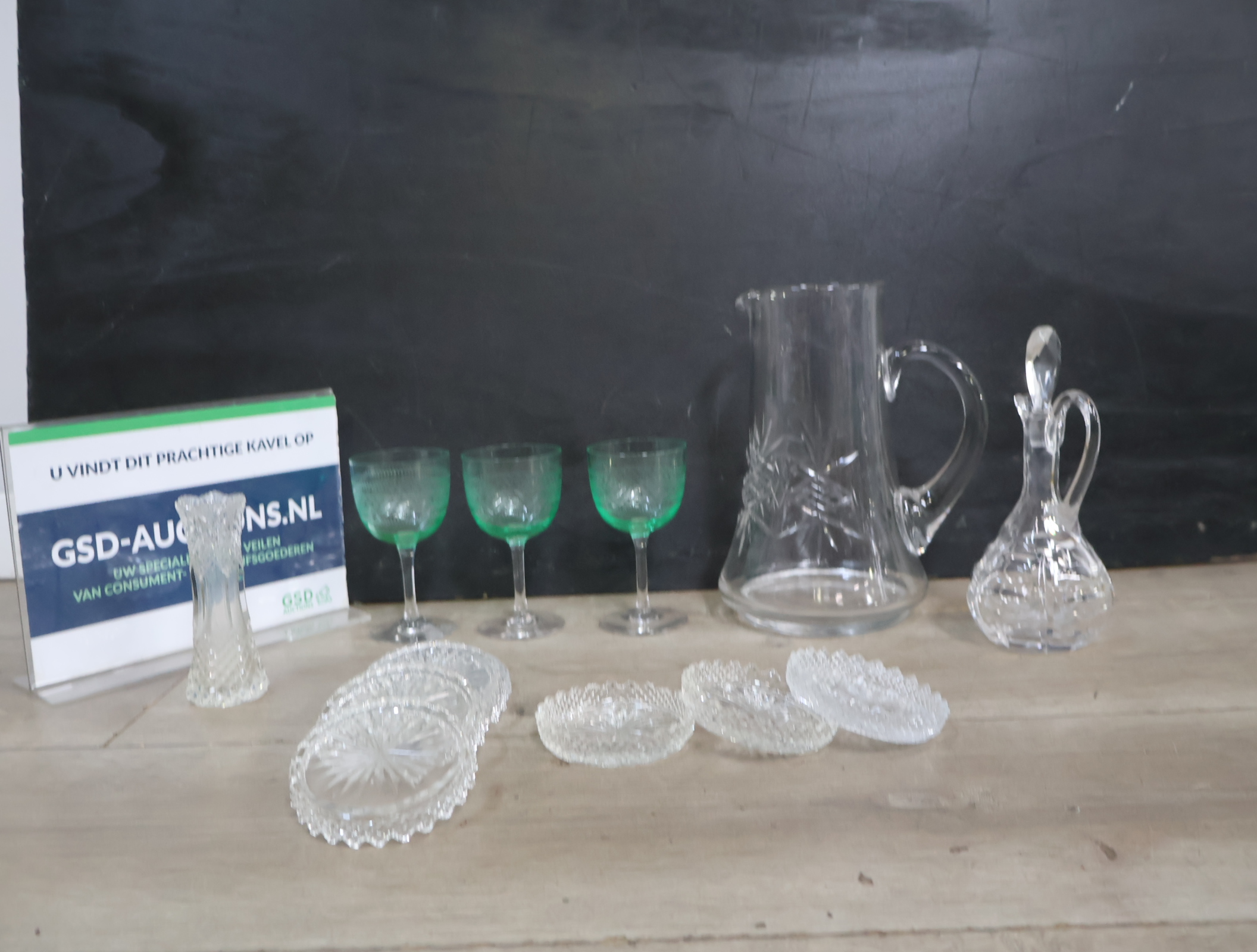 Kristallen glaswerk – foto 2 – kavel bij GSD Auctions, Zoeterwoude