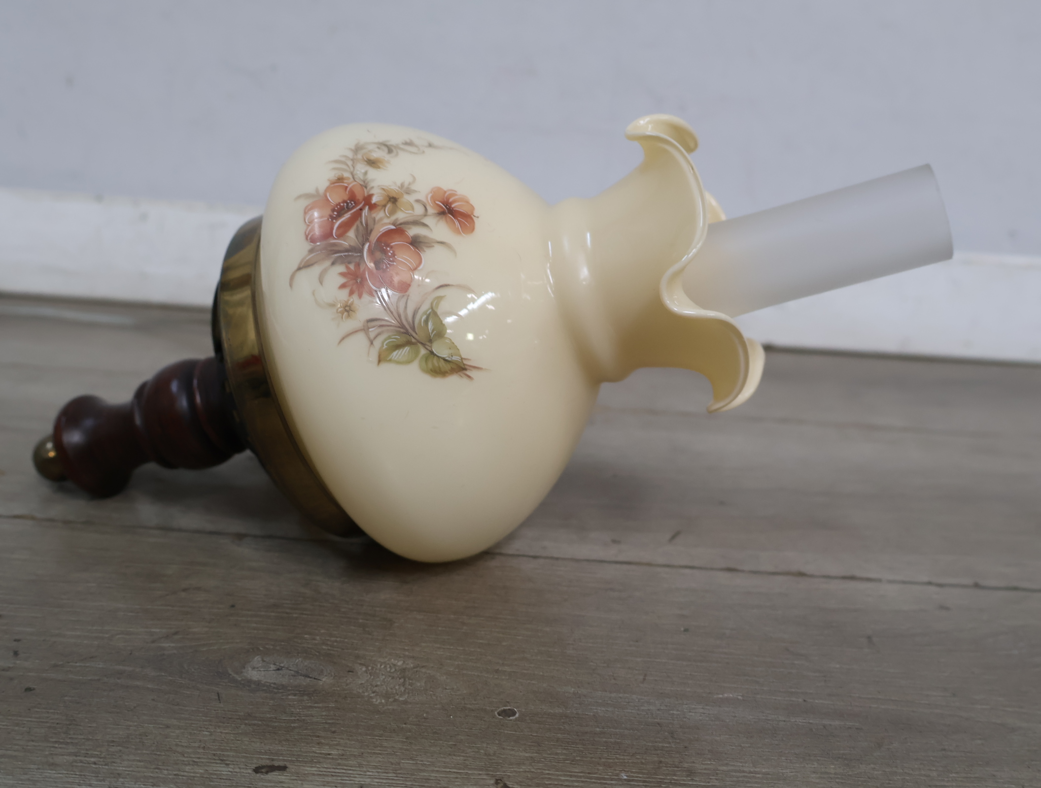 Vintage wandlamp met bloemenmotief – foto 4 – kavel bij GSD Auctions, Zoeterwoude