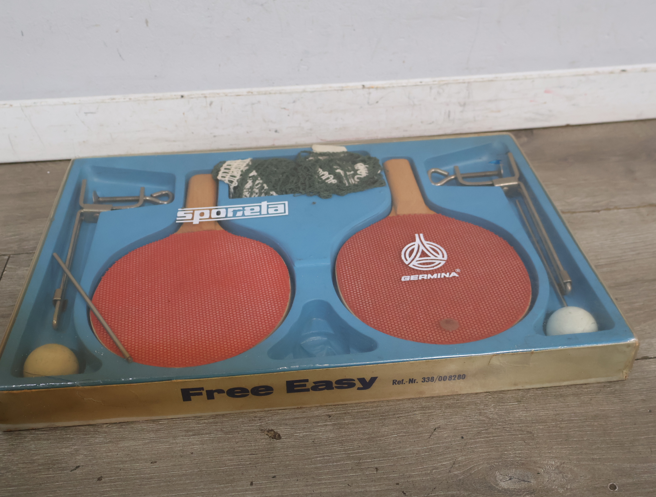 Sponela tafeltennisset met batjes, balletjes en net – foto 5 – kavel bij GSD Auctions, Zoeterwoude