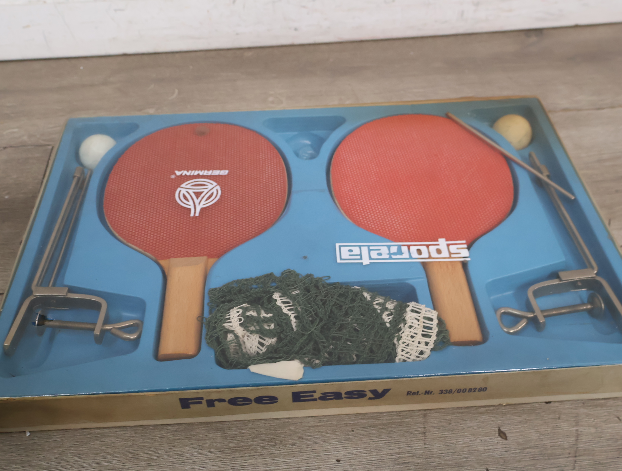 Sponela tafeltennisset met batjes, balletjes en net – foto 7 – kavel bij GSD Auctions, Zoeterwoude
