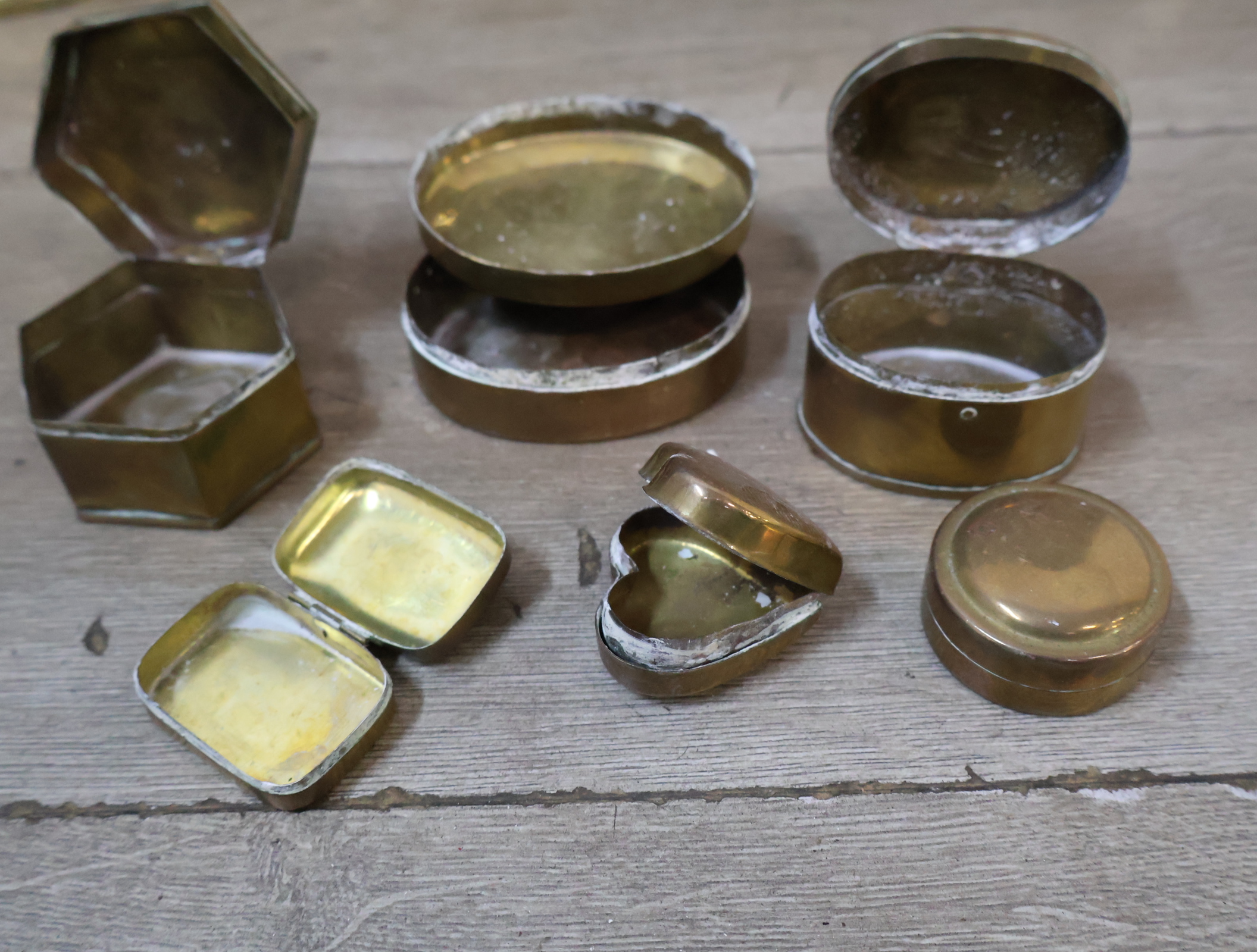 Set antieke messing objecten – foto 7 – kavel bij GSD Auctions, Zoeterwoude