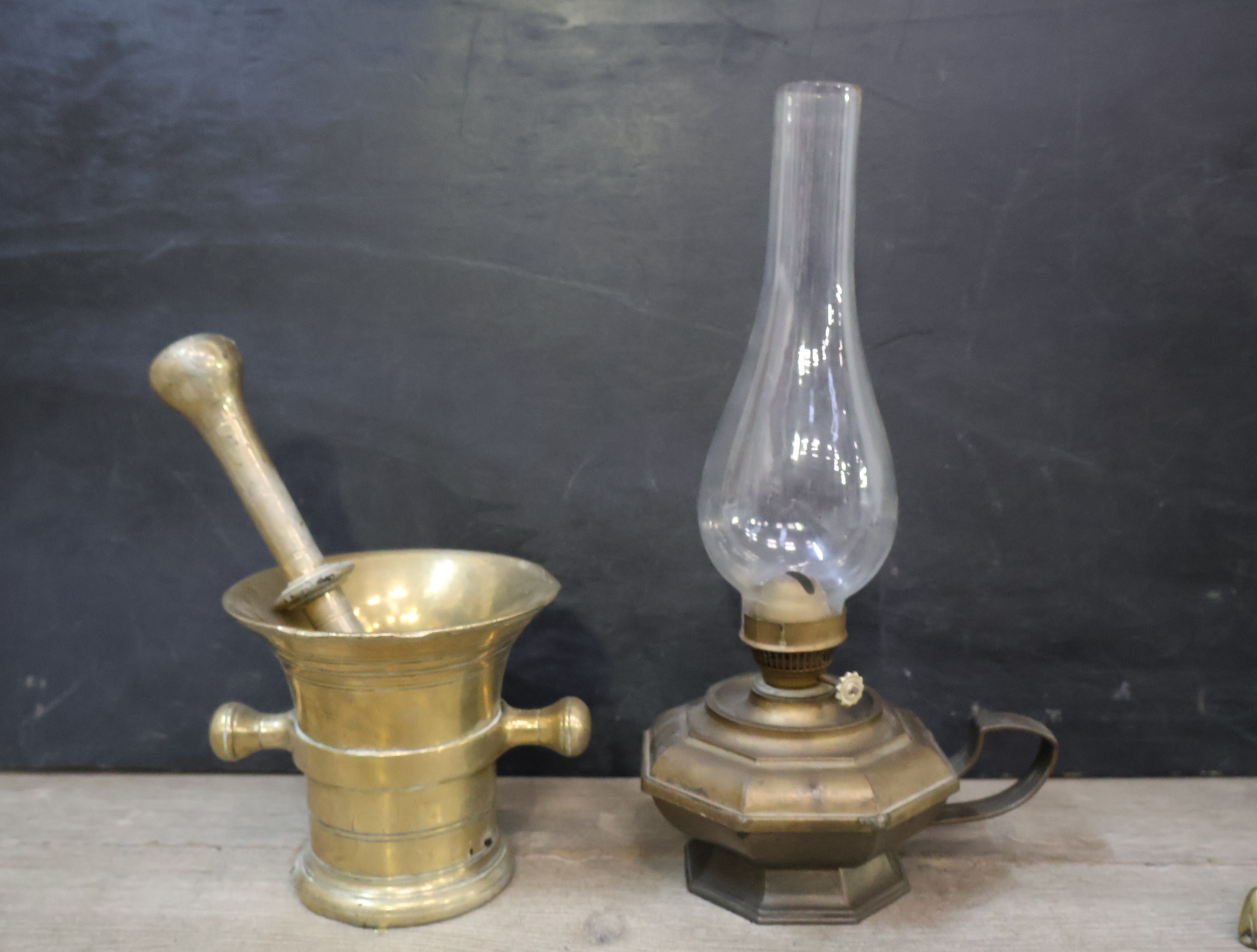 Set antieke messing objecten – foto 8 – kavel bij GSD Auctions, Zoeterwoude