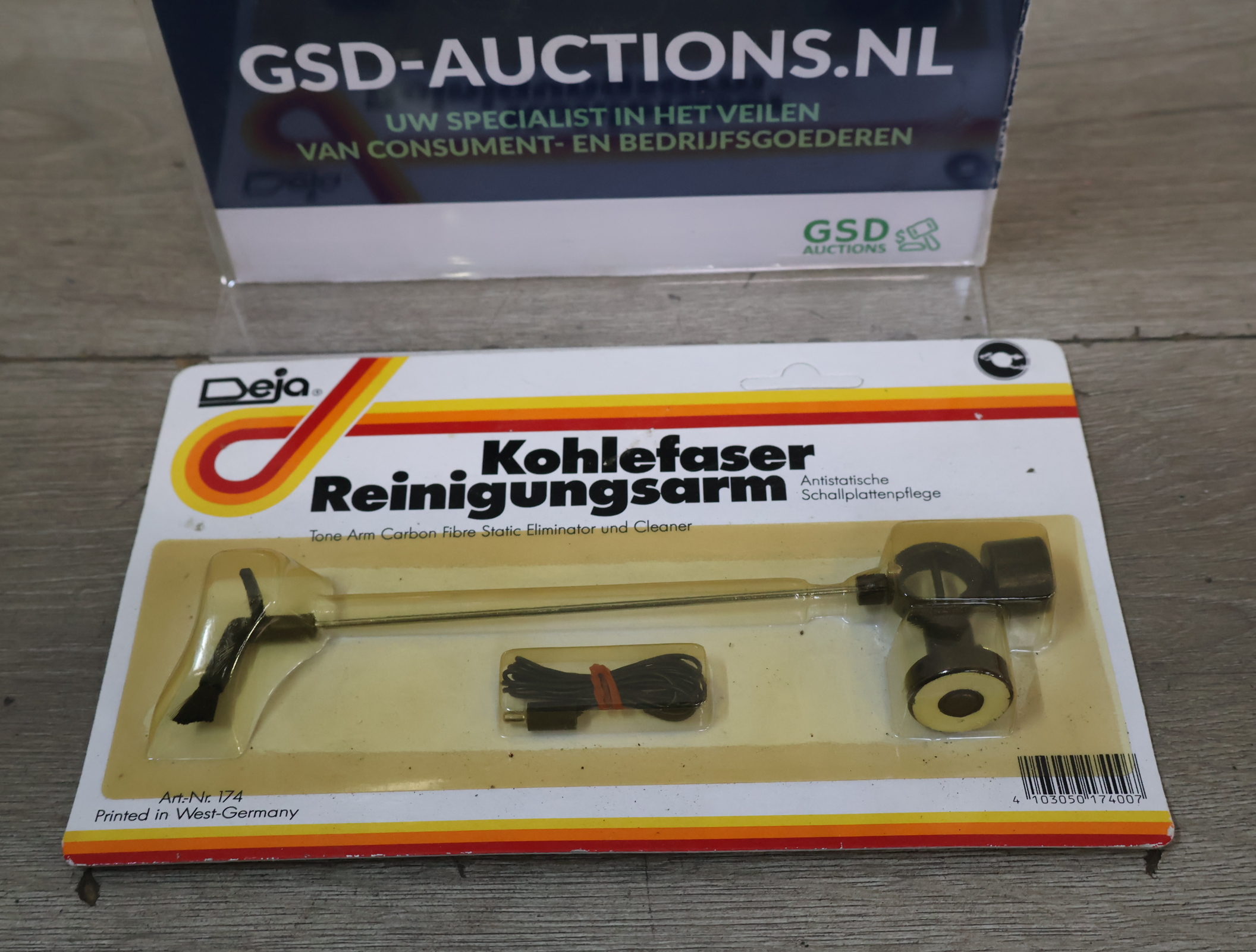 Deja Kohlefaser Reinigungsarm toonarm reiniger – kavel bij GSD Auctions, Zoeterwoude