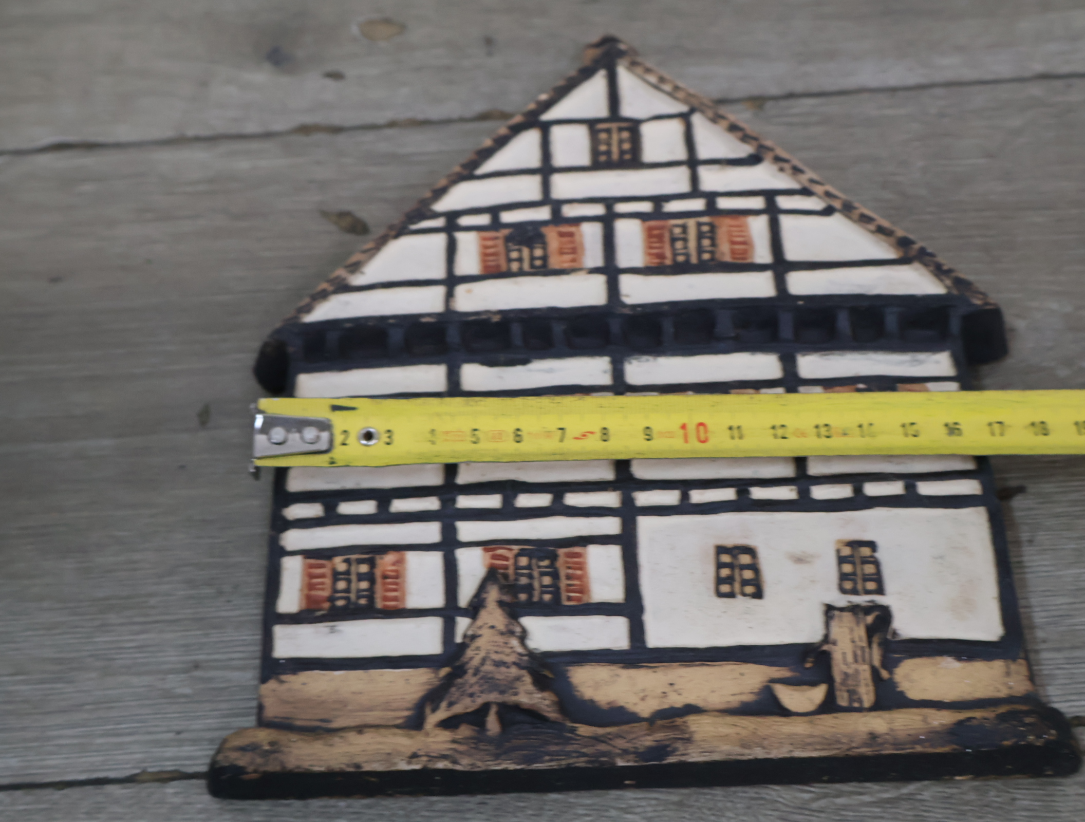 Vintage gevelhuisje wanddecoratie – foto 14 – kavel bij GSD Auctions, Zoeterwoude