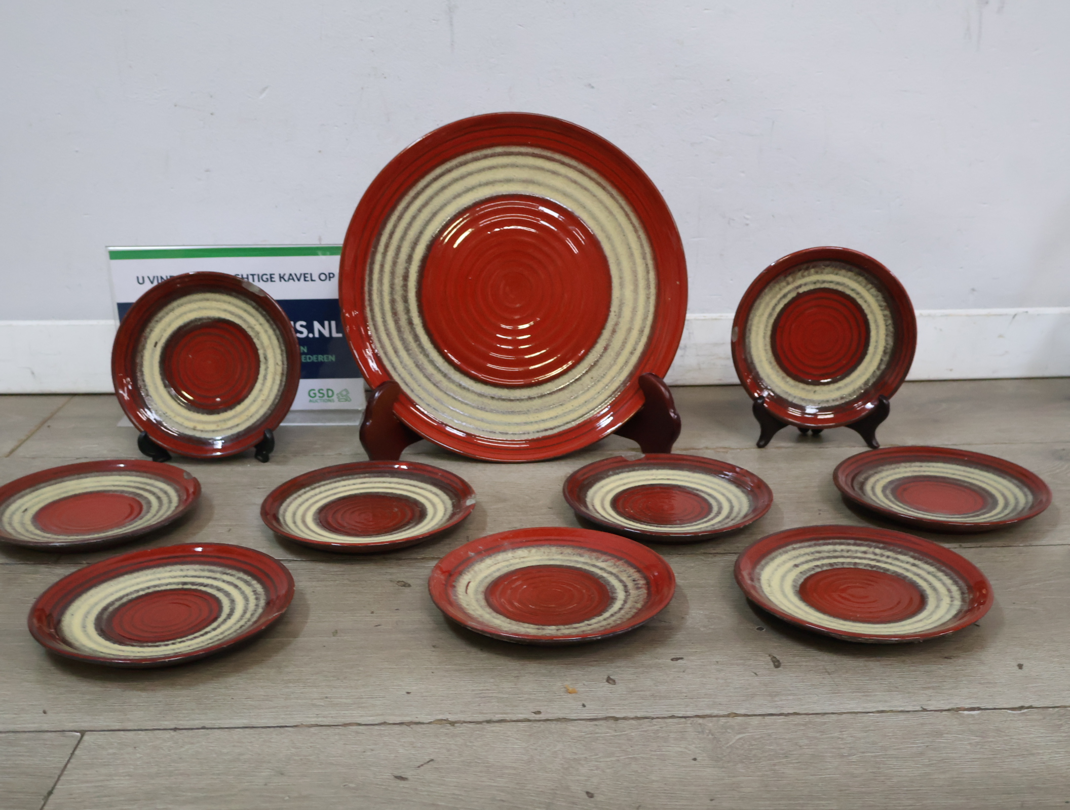 Vintage Keramisch Servies - Jaren '60 – kavel bij GSD Auctions, Zoeterwoude