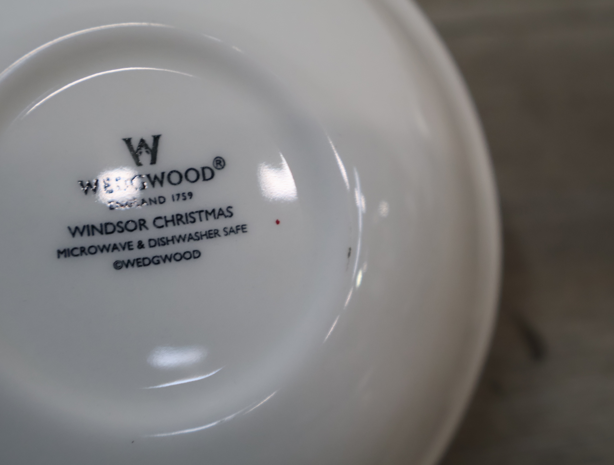 Wedgwood Kerstservies - Windsor Christmas – foto 10 – kavel bij GSD Auctions, Zoeterwoude
