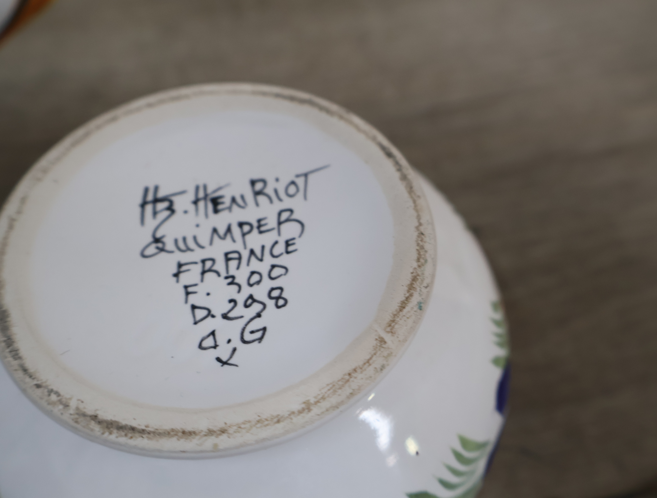 Keramisch Frans Servies – foto 15 – kavel bij GSD Auctions, Zoeterwoude