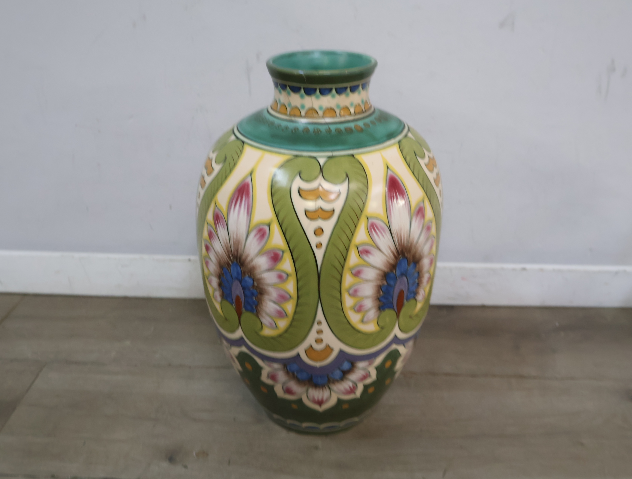 Goudsplaten Gouda Holland Vaas – foto 5 – kavel bij GSD Auctions, Zoeterwoude