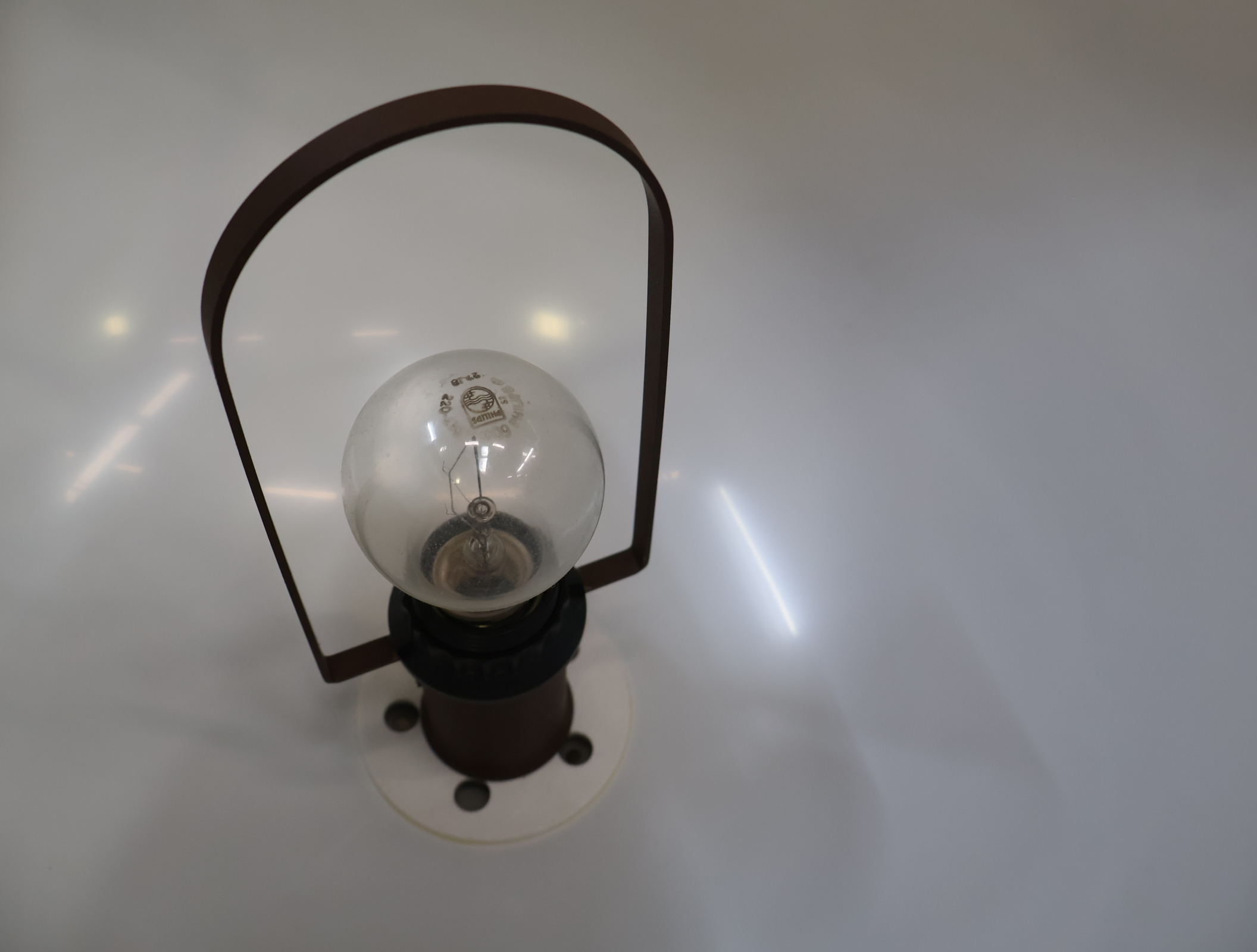 Vintage beige-bruine 'mushroom' Hanglamp - Jaren '60 – foto 13 – kavel bij GSD Auctions, Zoeterwoude