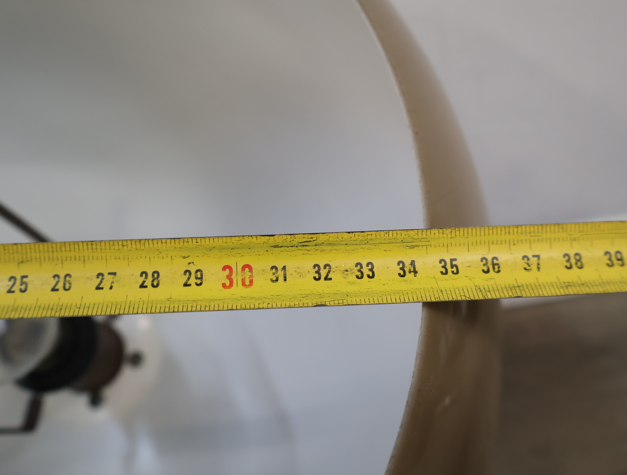 Vintage beige-bruine 'mushroom' Hanglamp - Jaren '60 – foto 17 – kavel bij GSD Auctions, Zoeterwoude
