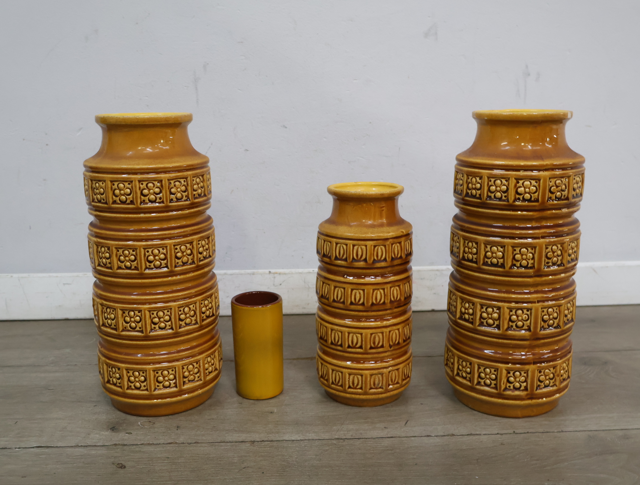 Set West Germany Vazen - Vintage Jaren '60 – foto 3 – kavel bij GSD Auctions, Zoeterwoude