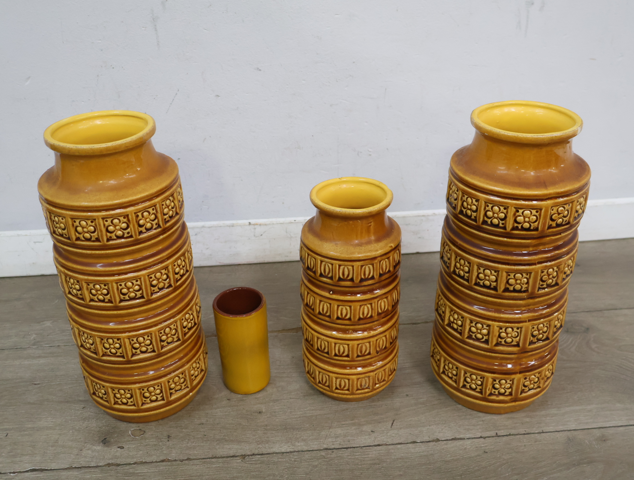 Set West Germany Vazen - Vintage Jaren '60 – foto 4 – kavel bij GSD Auctions, Zoeterwoude