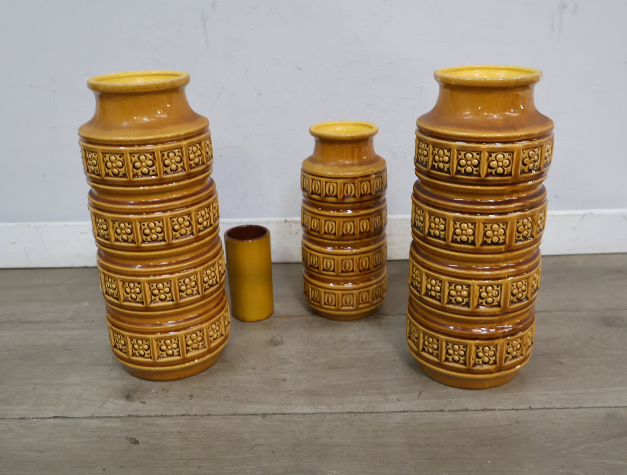 Set West Germany Vazen - Vintage Jaren '60 – foto 5 – kavel bij GSD Auctions, Zoeterwoude