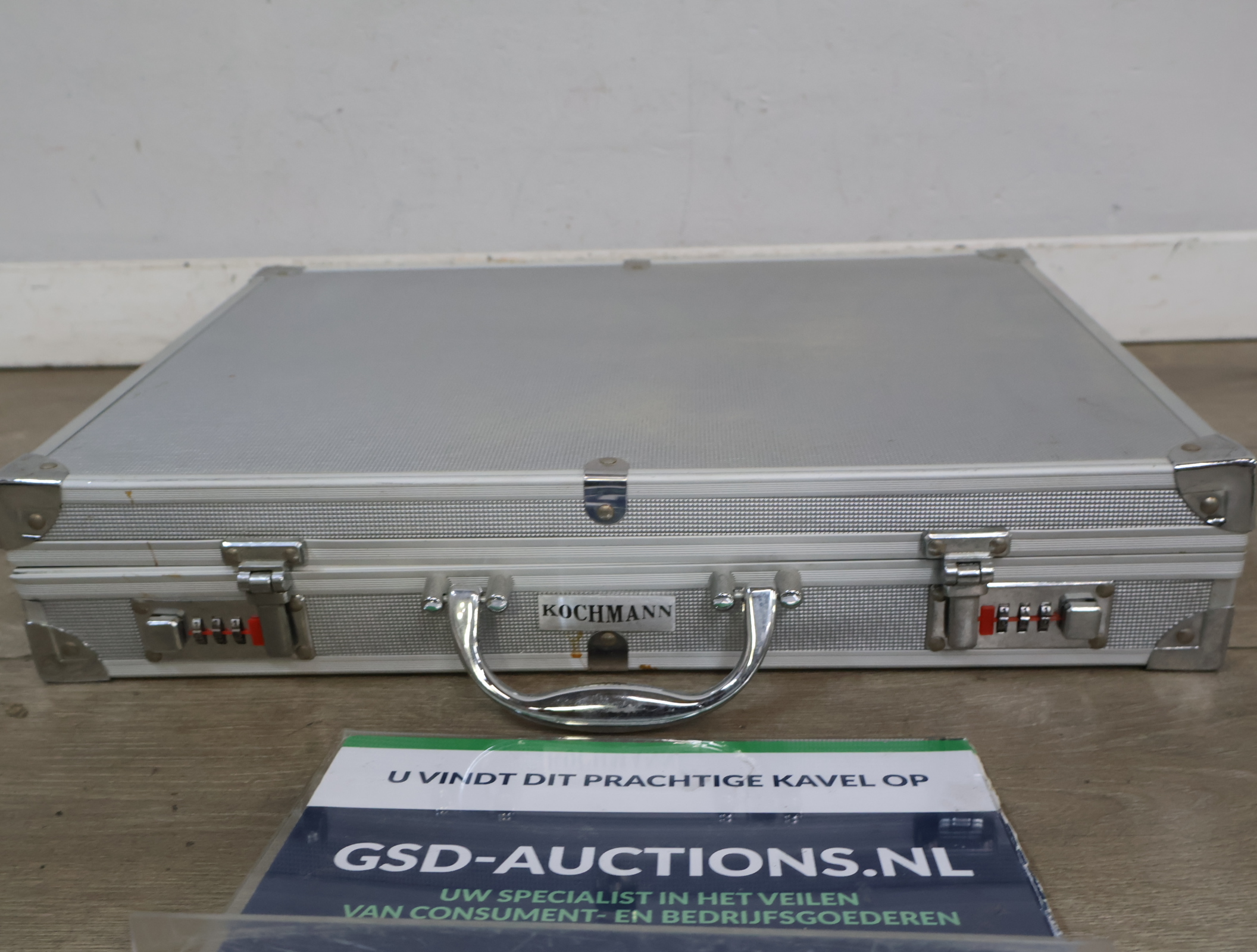 Kochmann aluminium koffer – foto 2 – kavel bij GSD Auctions, Zoeterwoude
