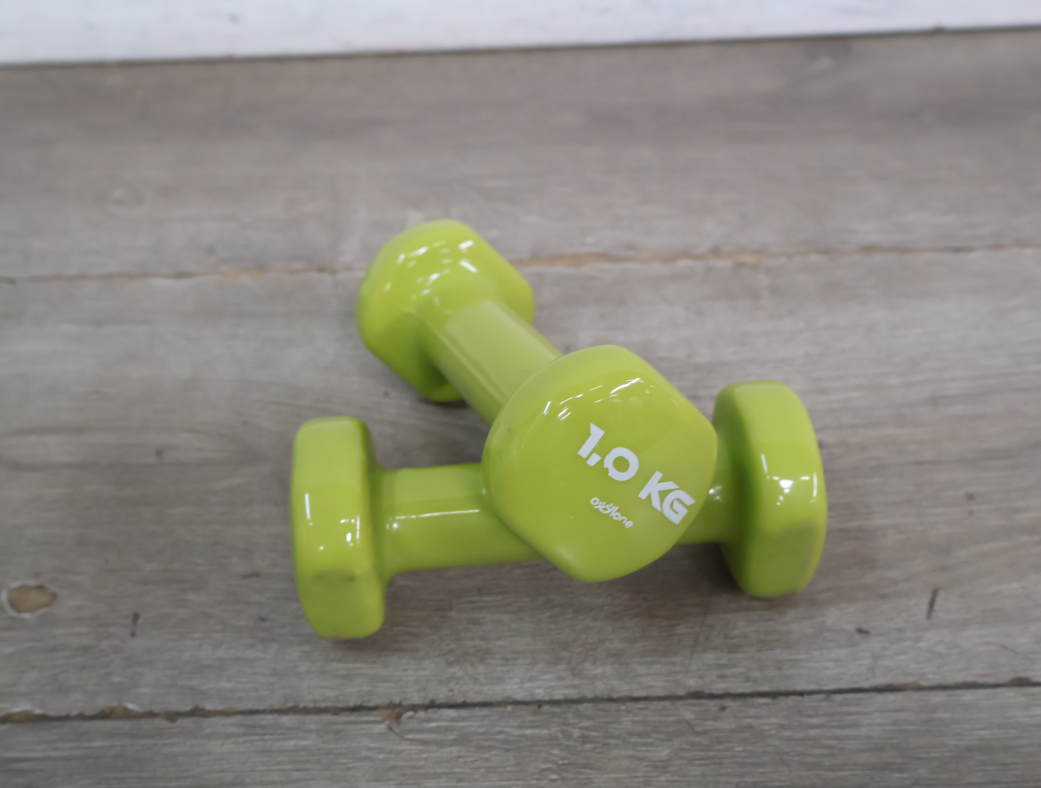 Set groene domyos dumbbells 1 kg – foto 3 – kavel bij GSD Auctions, Zoeterwoude