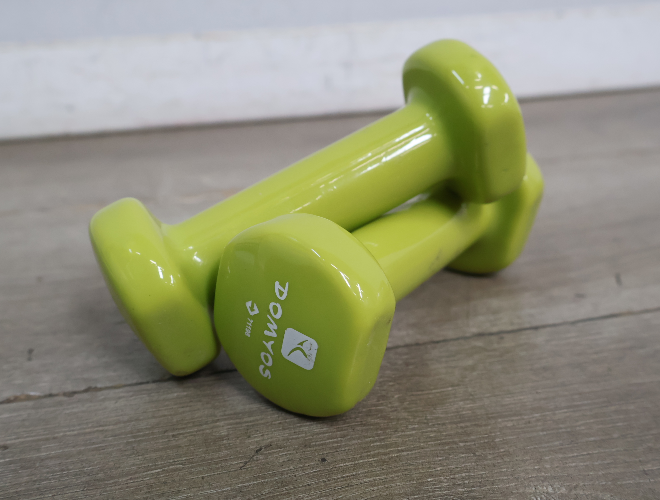 Set groene domyos dumbbells 1 kg – foto 4 – kavel bij GSD Auctions, Zoeterwoude