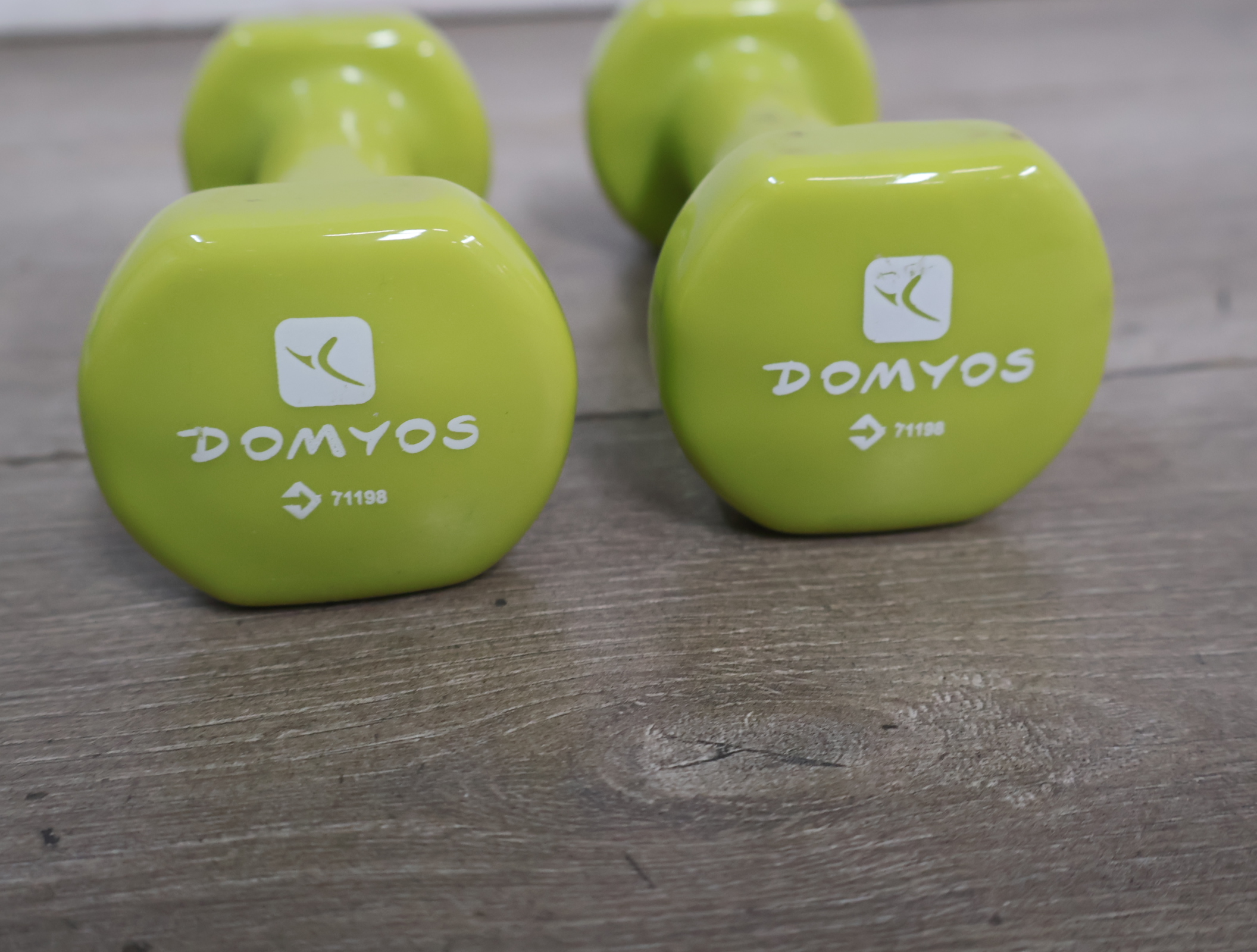 Set groene domyos dumbbells 1 kg – foto 5 – kavel bij GSD Auctions, Zoeterwoude