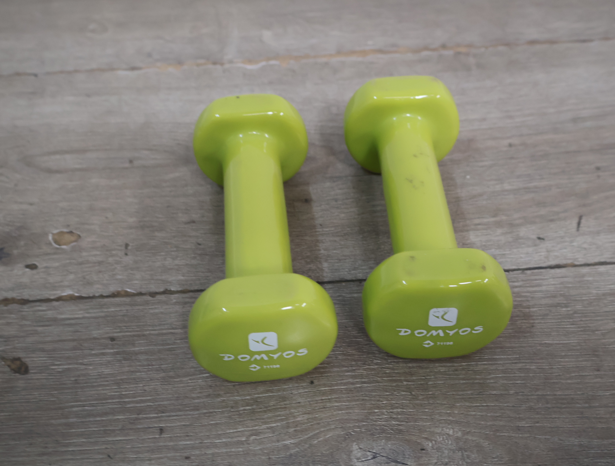 Set groene domyos dumbbells 1 kg – foto 6 – kavel bij GSD Auctions, Zoeterwoude