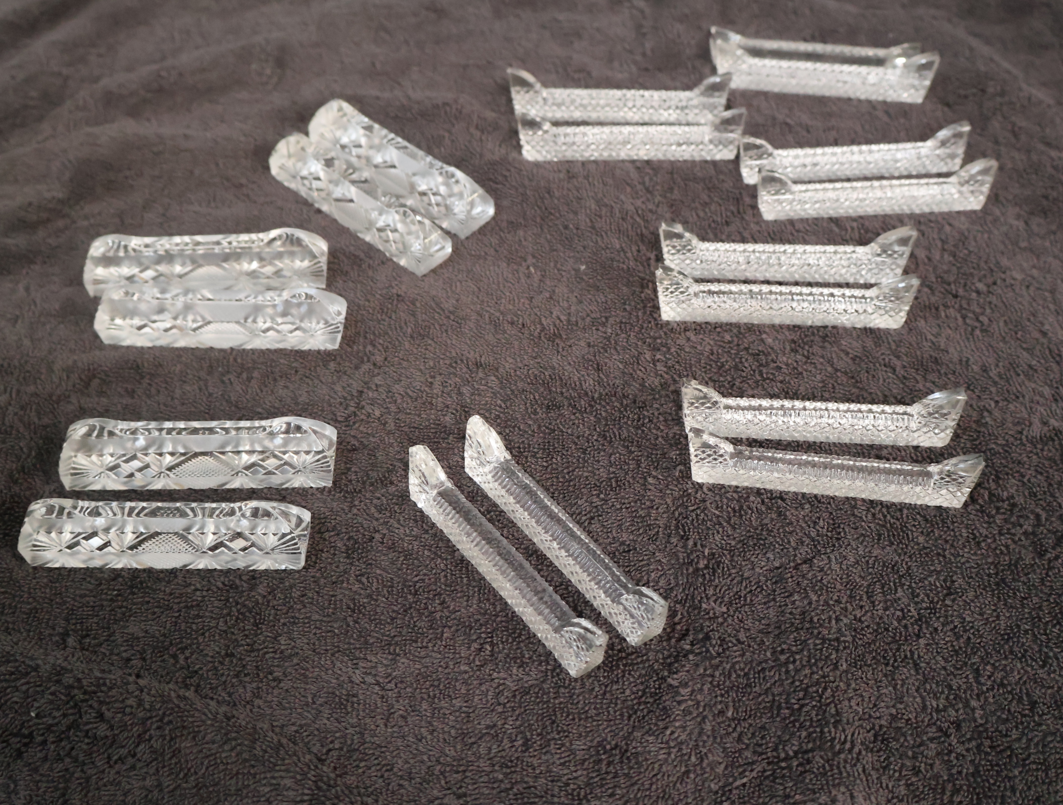 Kristallen messenleggers set met doos – foto 5 – kavel bij GSD Auctions, Zoeterwoude