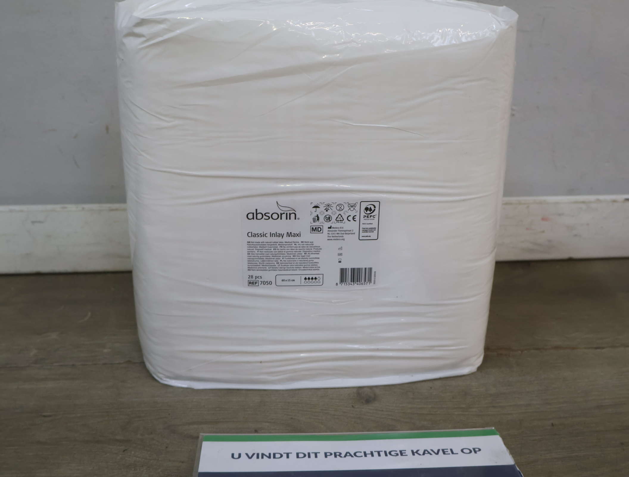 Absorin Classic Inlay Maxi – kavel bij GSD Auctions, Zoeterwoude