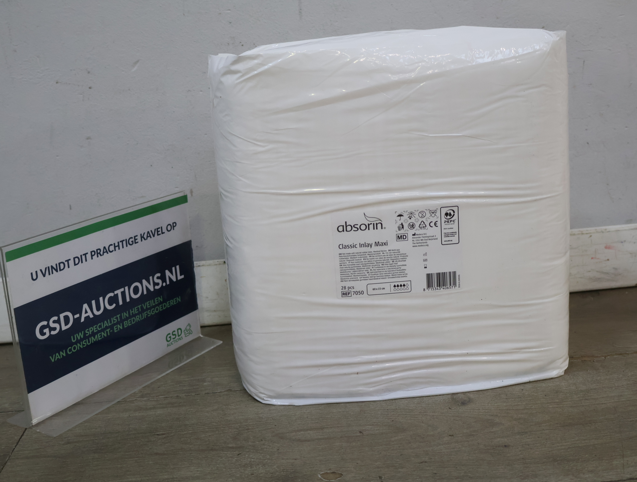 Absorin Classic Inlay Maxi – foto 2 – kavel bij GSD Auctions, Zoeterwoude