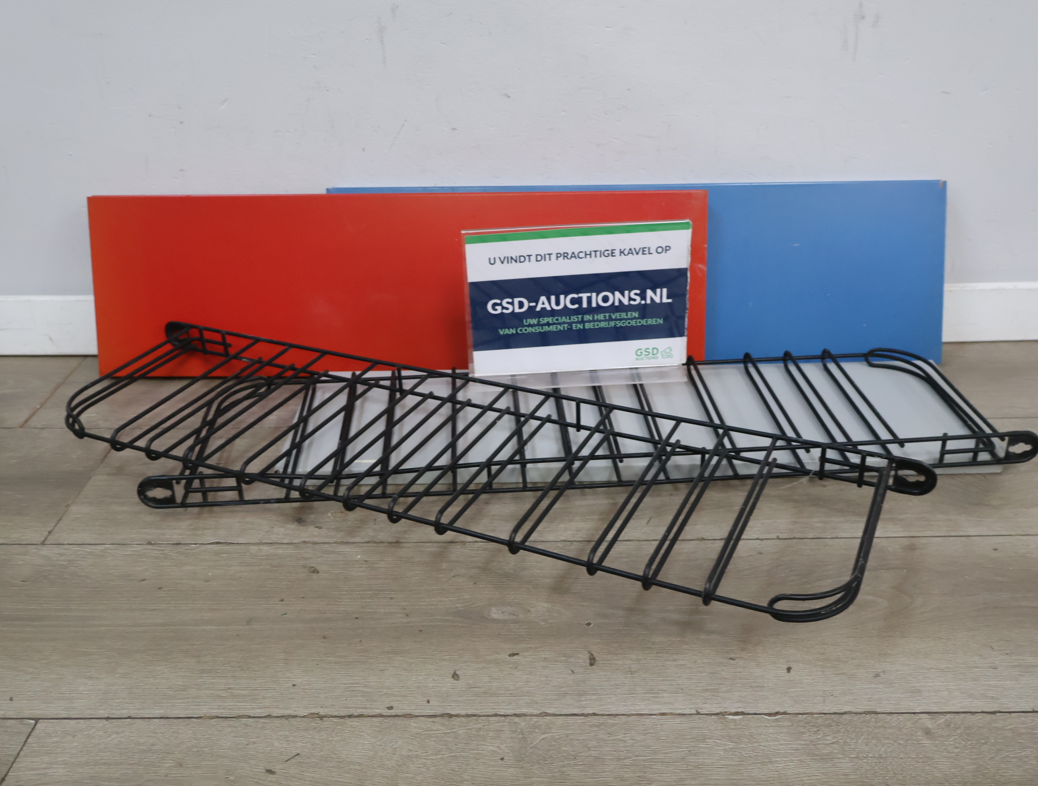 Vintage Tomado Boekenrek, Wandrek - Jaren '60 – kavel bij GSD Auctions, Zoeterwoude