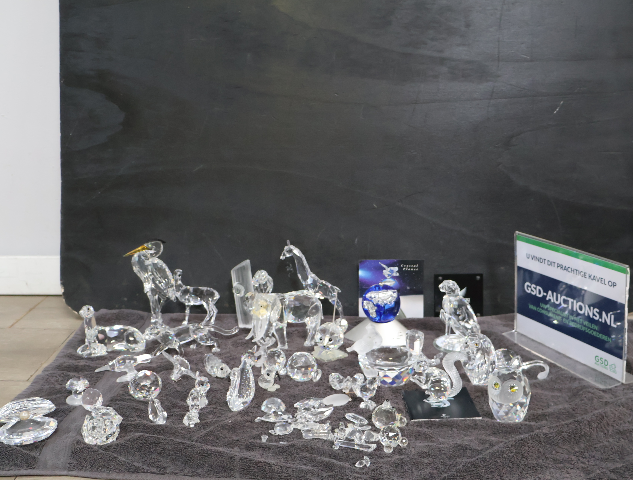 Verzameling swarovski dierenfiguren – kavel bij GSD Auctions, Zoeterwoude