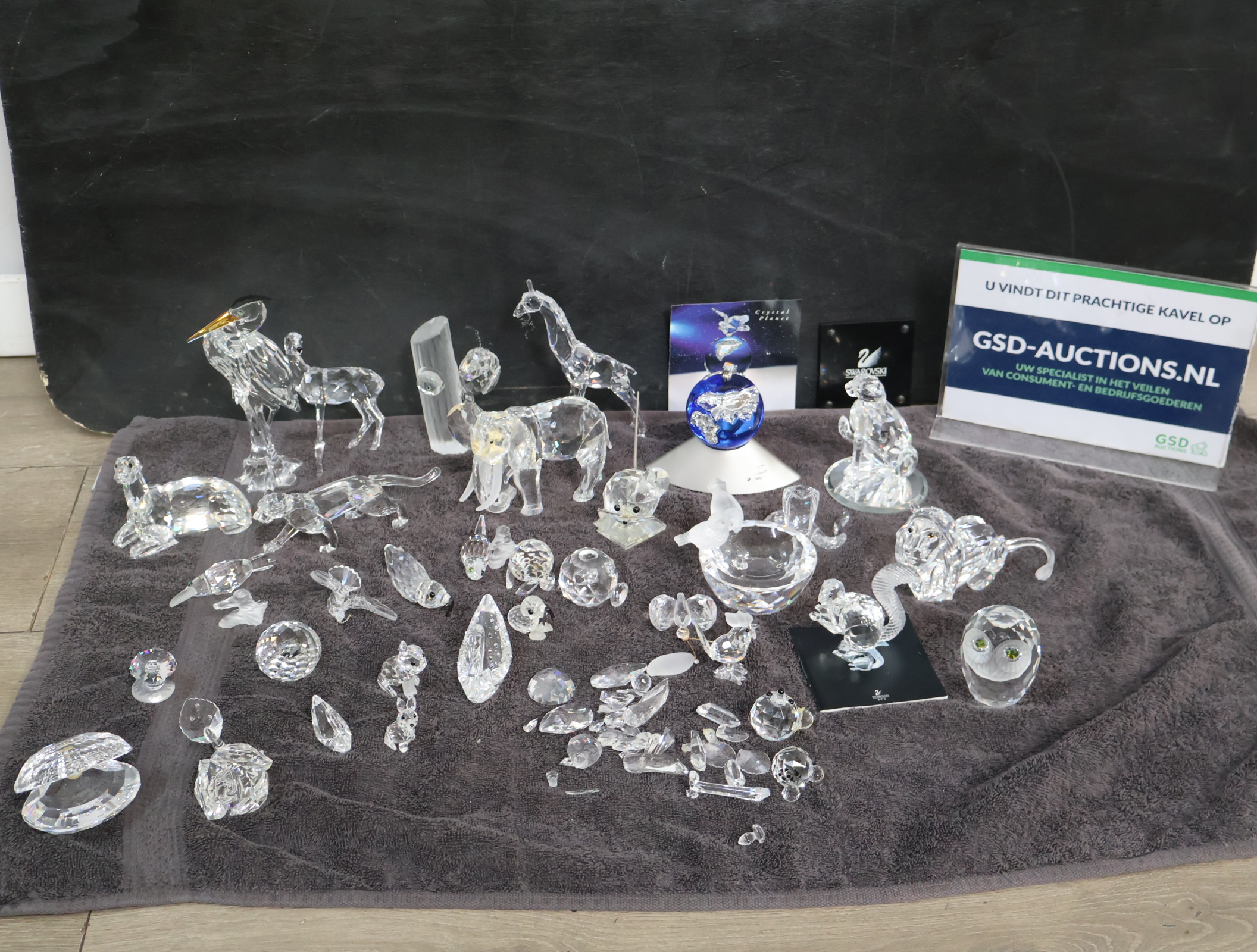 Verzameling swarovski dierenfiguren – foto 2 – kavel bij GSD Auctions, Zoeterwoude
