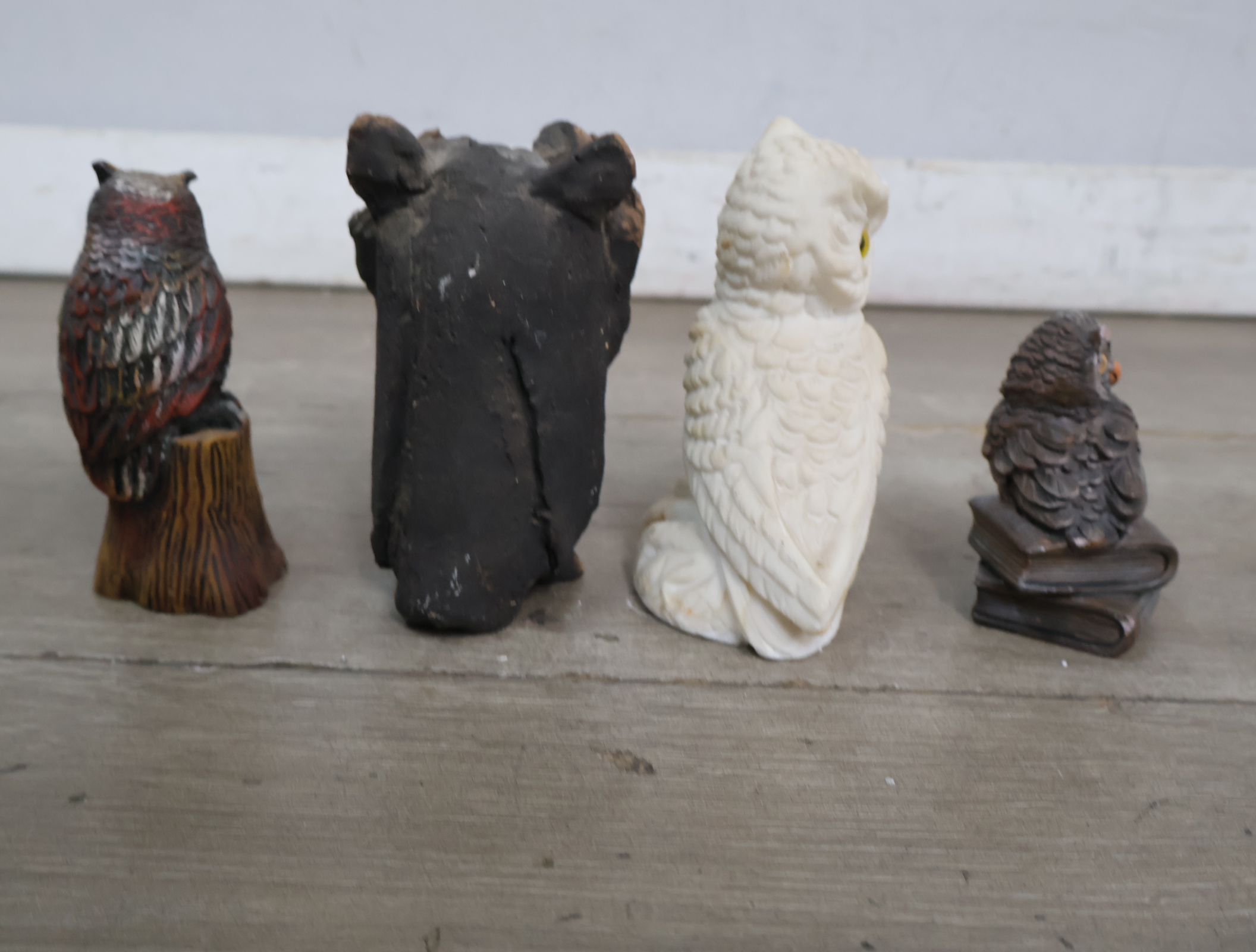Verzameling uilen beeldjes en boekensteunen – foto 16 – kavel bij GSD Auctions, Zoeterwoude