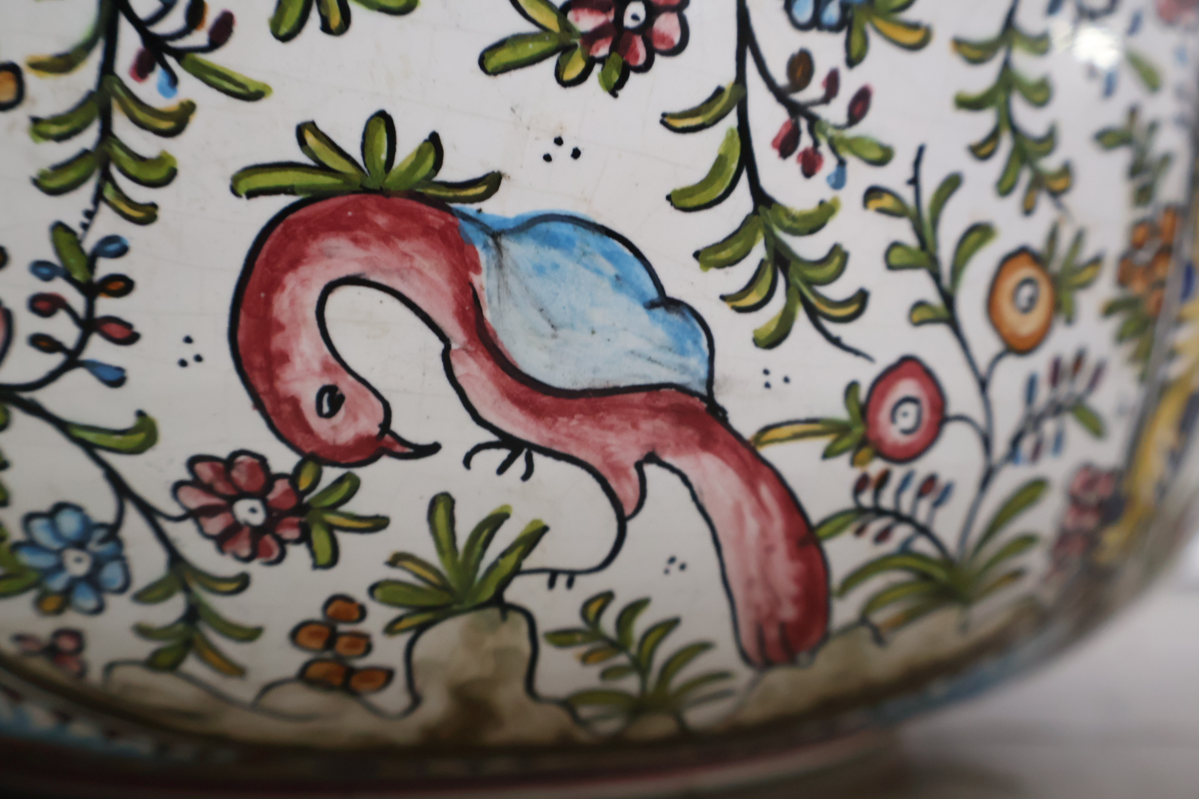 Decoratieve keramische schaal' – foto 15 – kavel bij GSD Auctions, Zoeterwoude