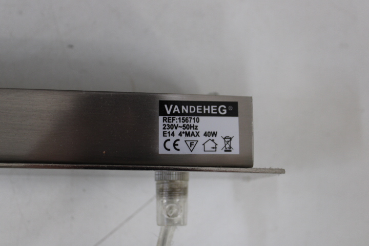 Moderne hanglamp met vier lampen' – foto 4 – kavel bij GSD Auctions, Zoeterwoude