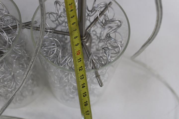 Moderne hanglamp met vier lampen' – foto 16 – kavel bij GSD Auctions, Zoeterwoude