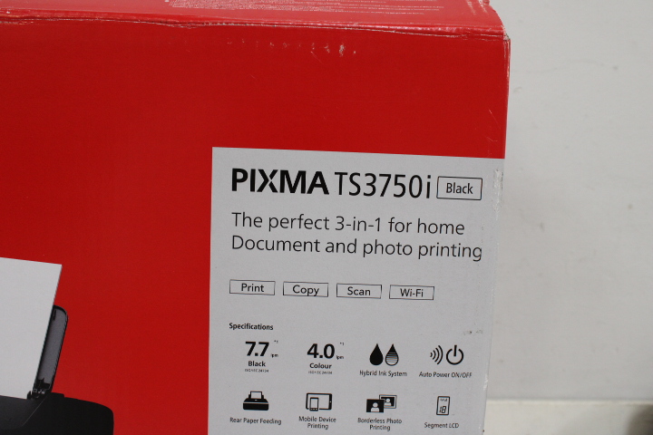 Canon PIXMA TS3750i printer' – foto 5 – kavel bij GSD Auctions, Zoeterwoude