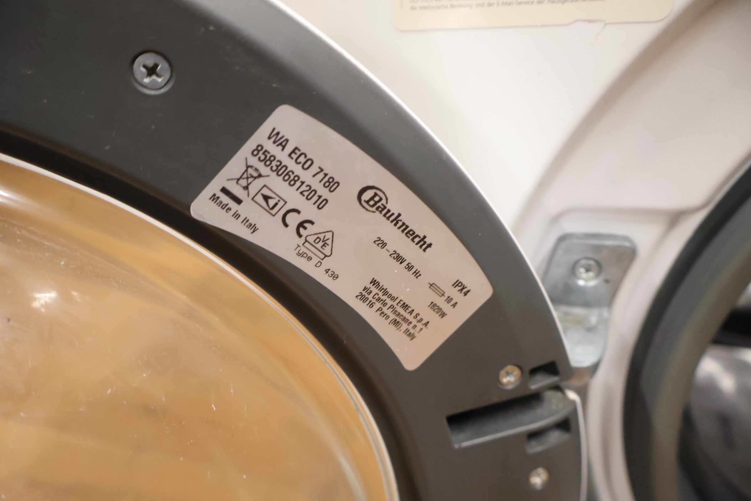 Bauknecht wasmachine - 8KG - WA ECO 7180 – foto 18 – kavel bij GSD Auctions, Zoeterwoude