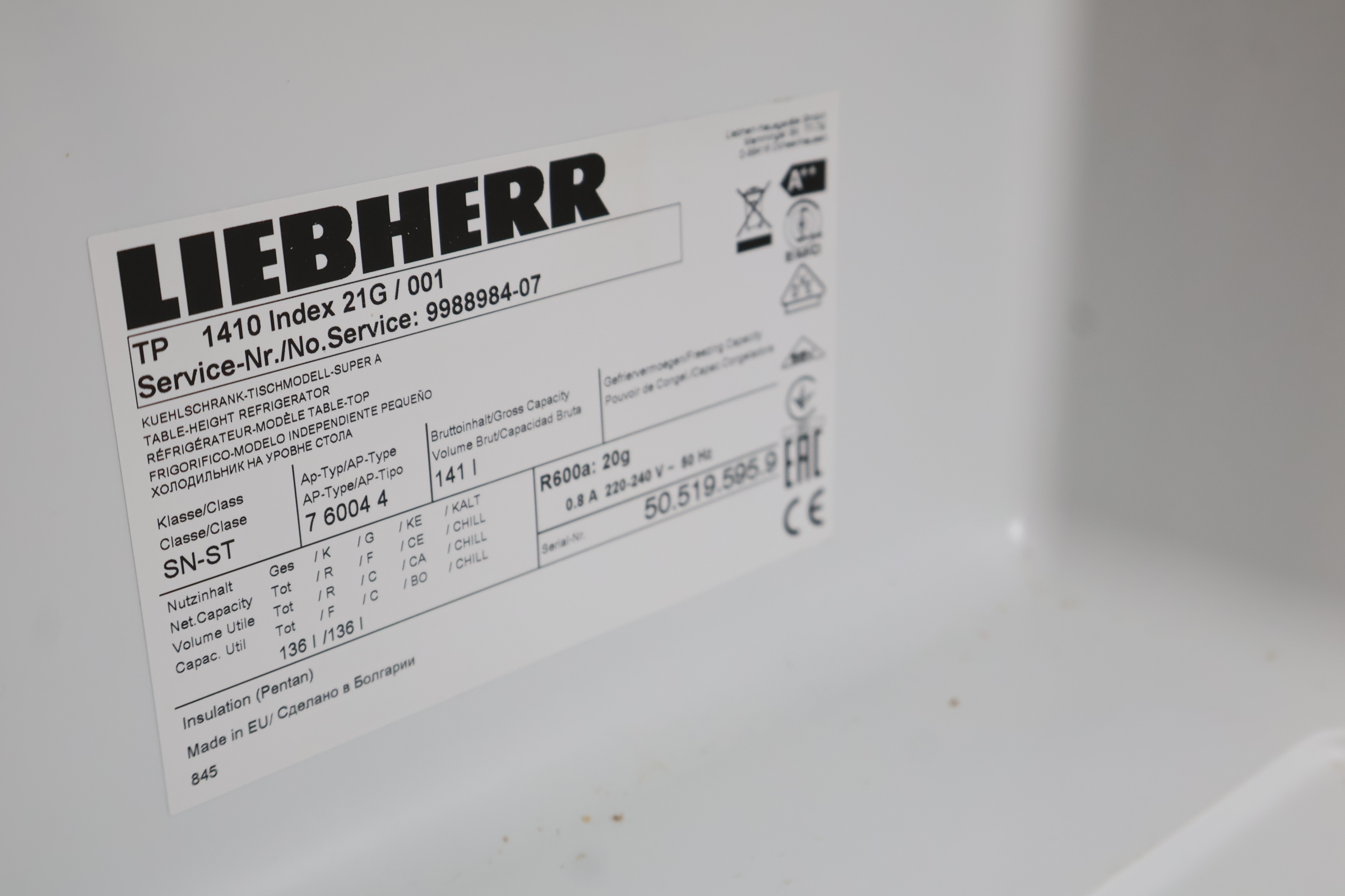 Liebherr vriezer wit – foto 13 – kavel bij GSD Auctions, Zoeterwoude