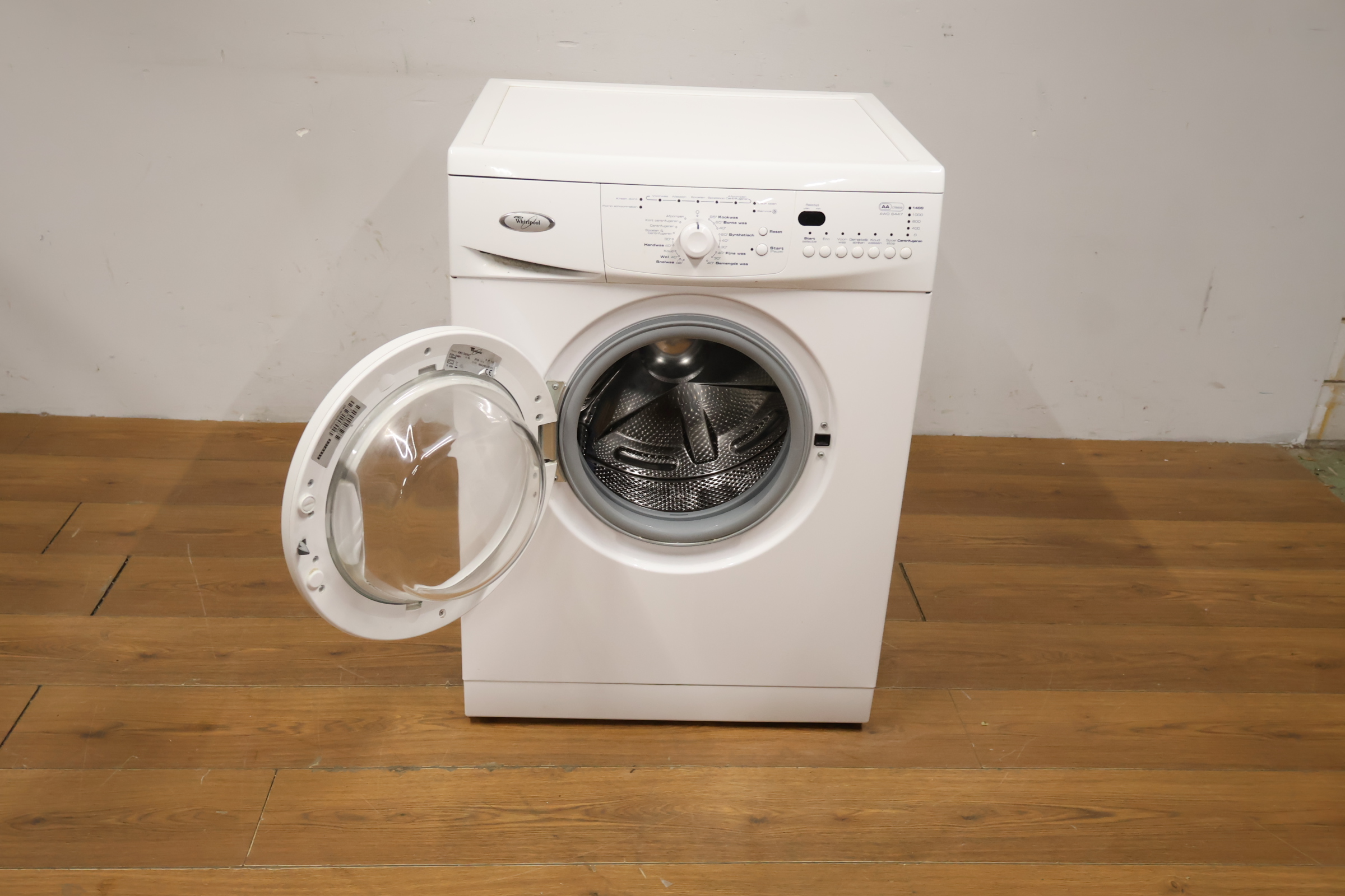 Whirlpool wasmachine wit – foto 11 – kavel bij GSD Auctions, Zoeterwoude