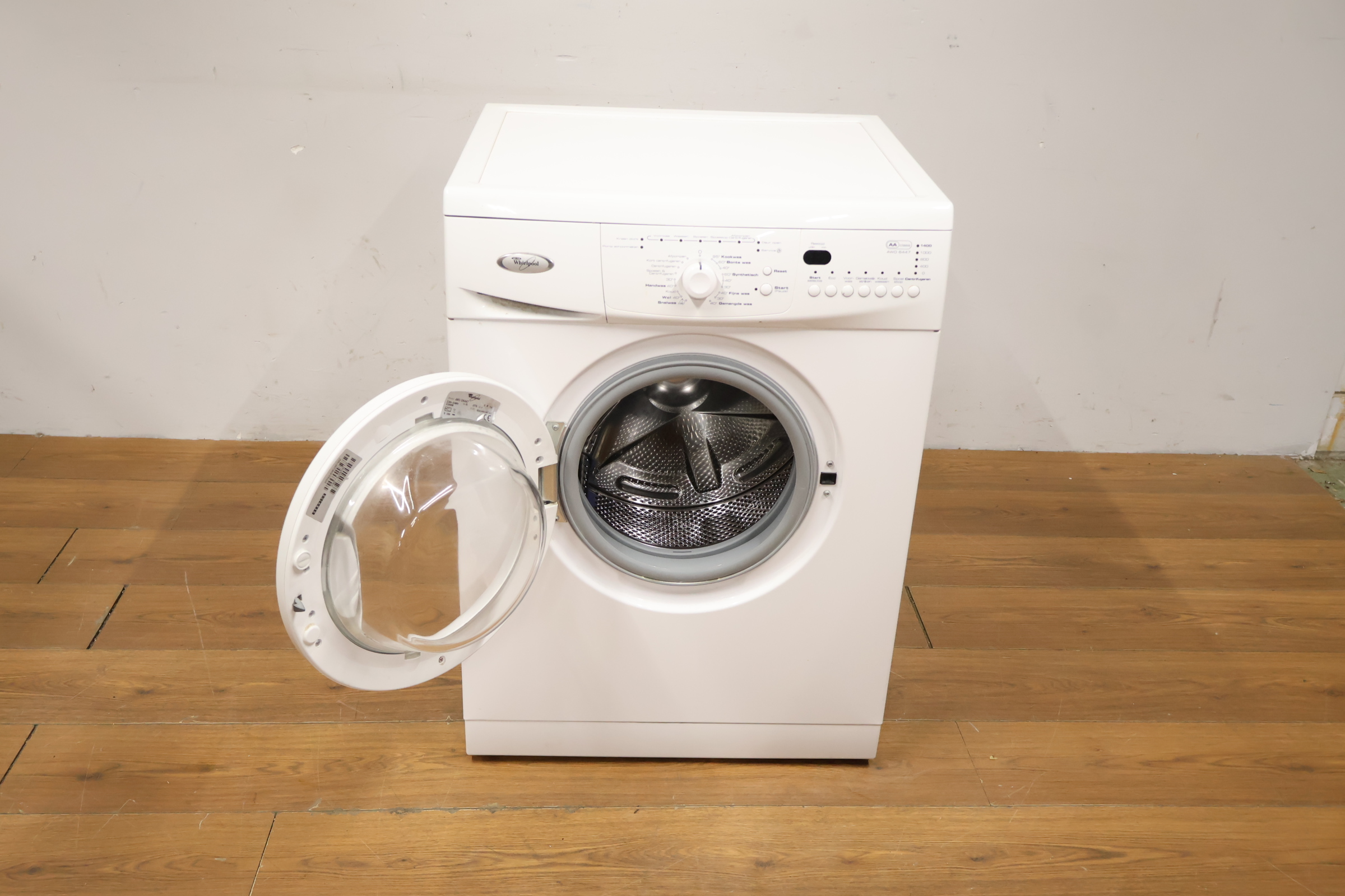 Whirlpool wasmachine wit – foto 12 – kavel bij GSD Auctions, Zoeterwoude