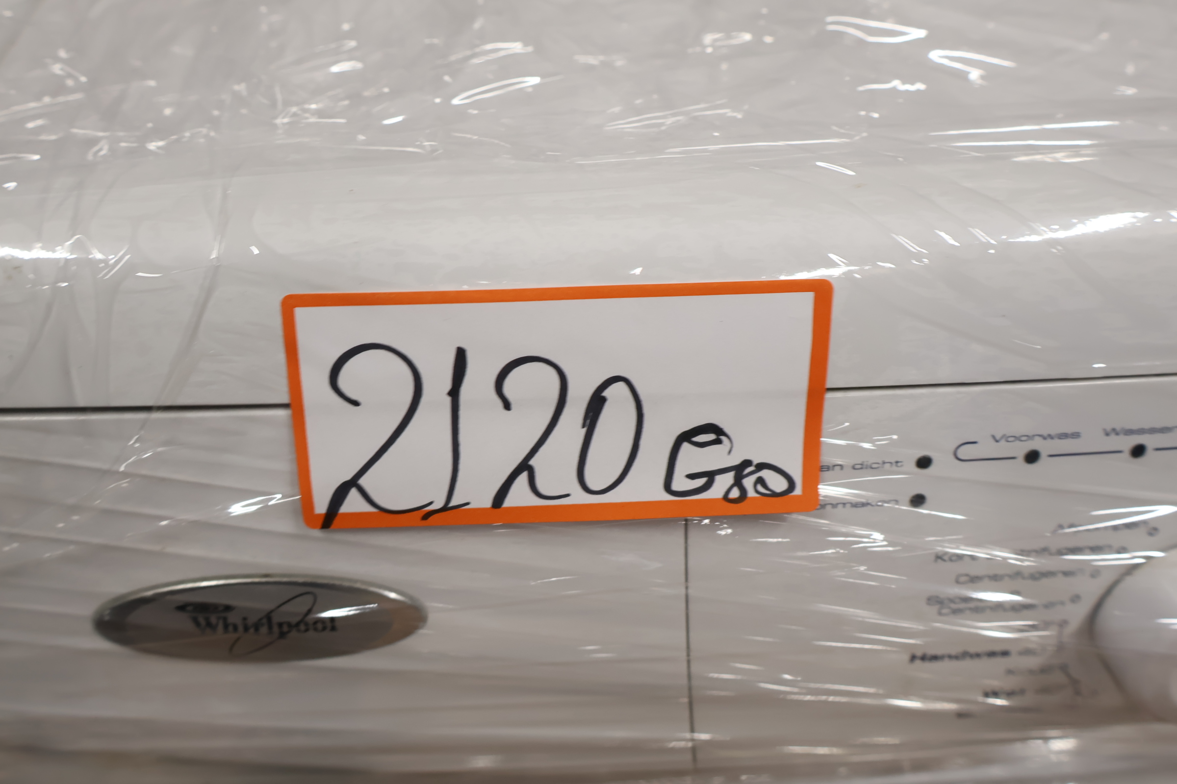 Whirlpool wasmachine wit – foto 22 – kavel bij GSD Auctions, Zoeterwoude
