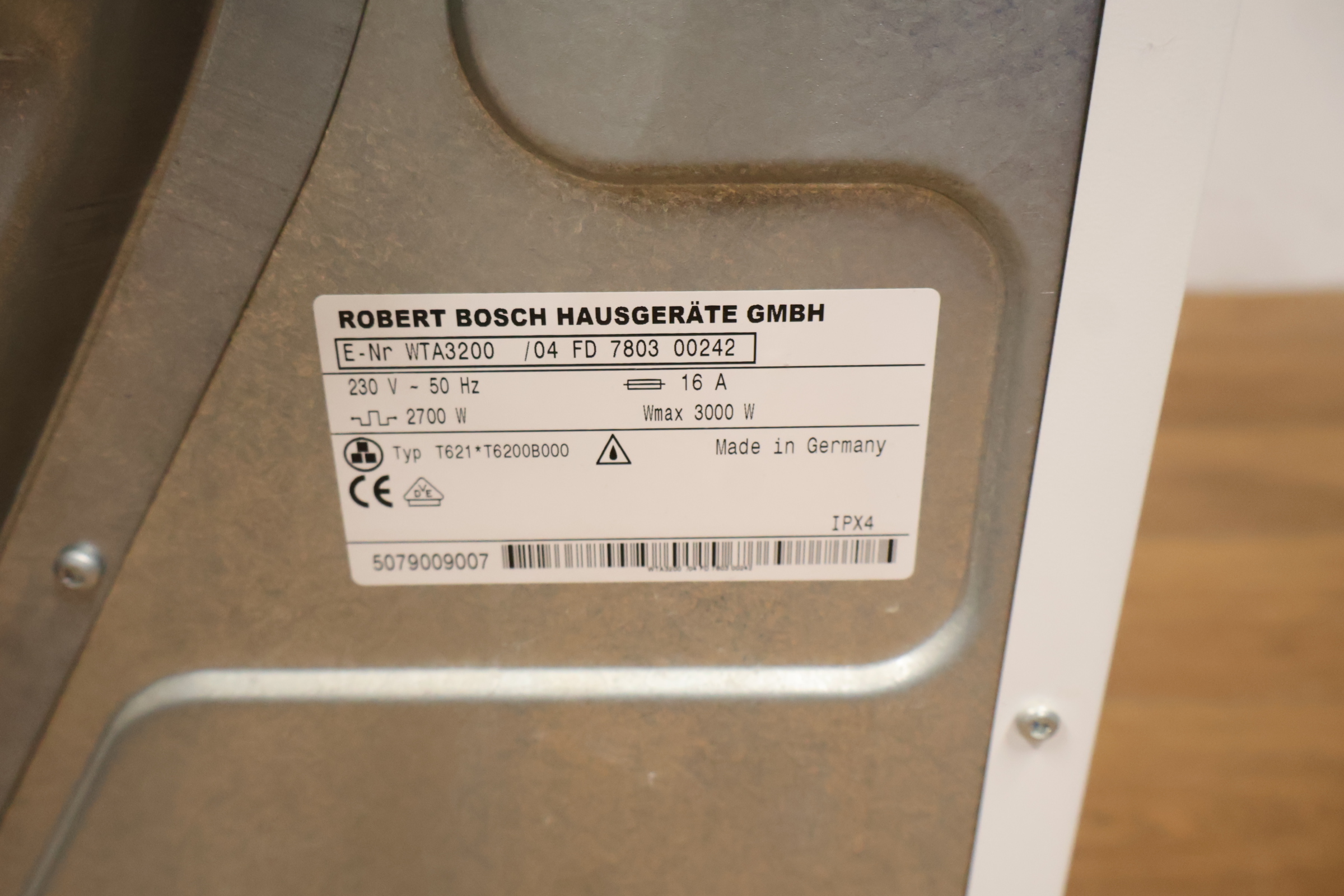 Bosch wasdroger – foto 7 – kavel bij GSD Auctions, Zoeterwoude