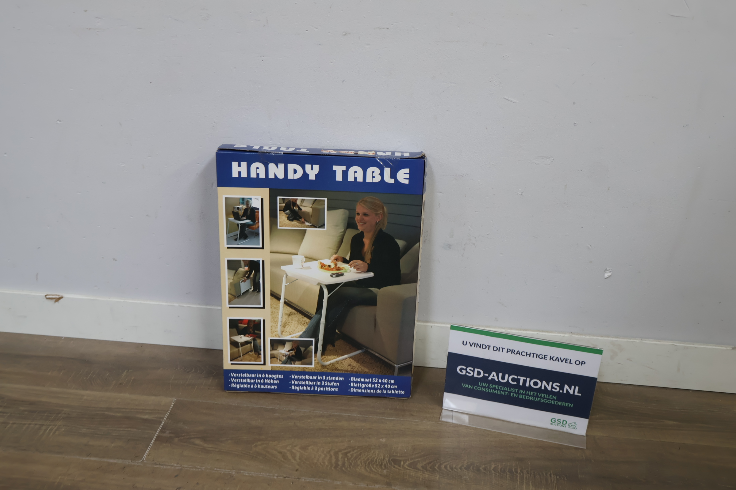 Handy Table verstelbare tafel – foto 2 – kavel bij GSD Auctions, Zoeterwoude