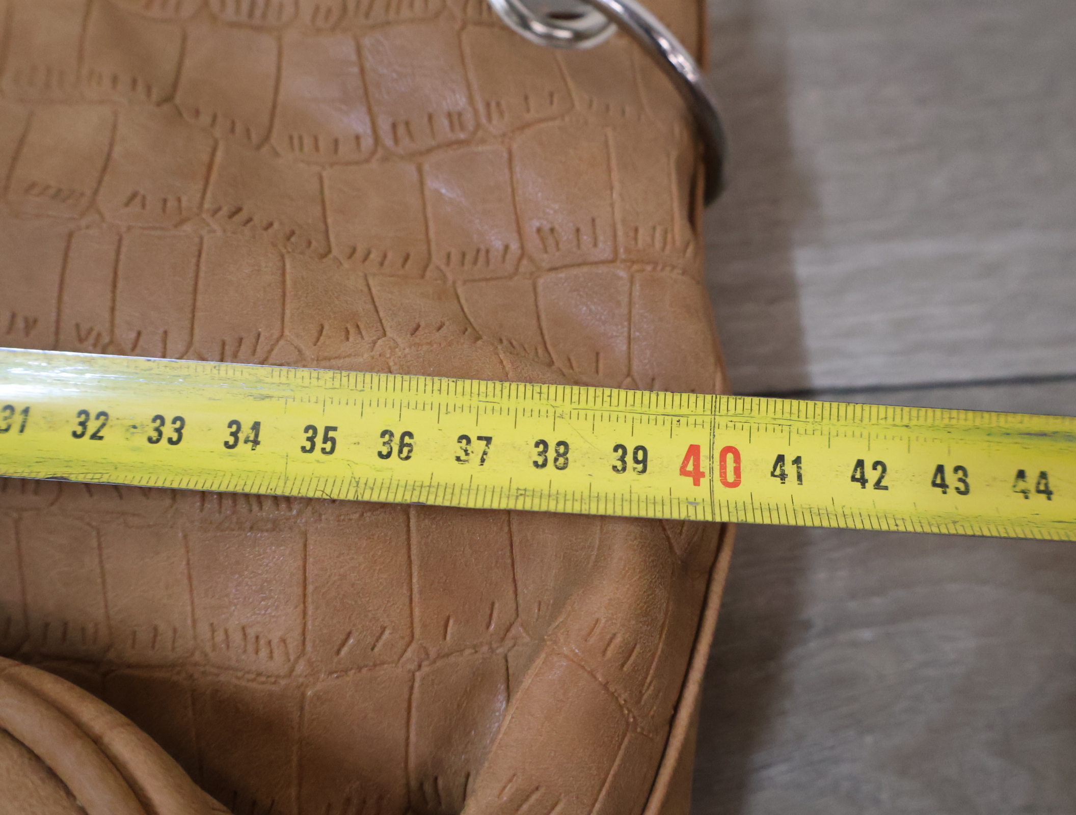 Bruine handtas met buitenvak – foto 18 – kavel bij GSD Auctions, Zoeterwoude