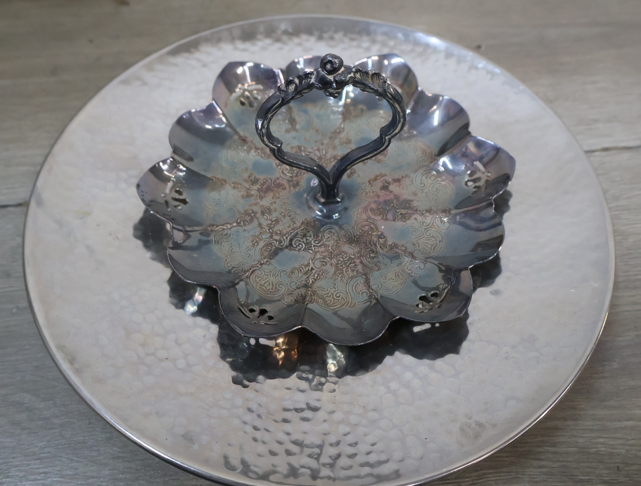 Set zilverkleurig serveerservies en theeservies – foto 24 – kavel bij GSD Auctions, Zoeterwoude