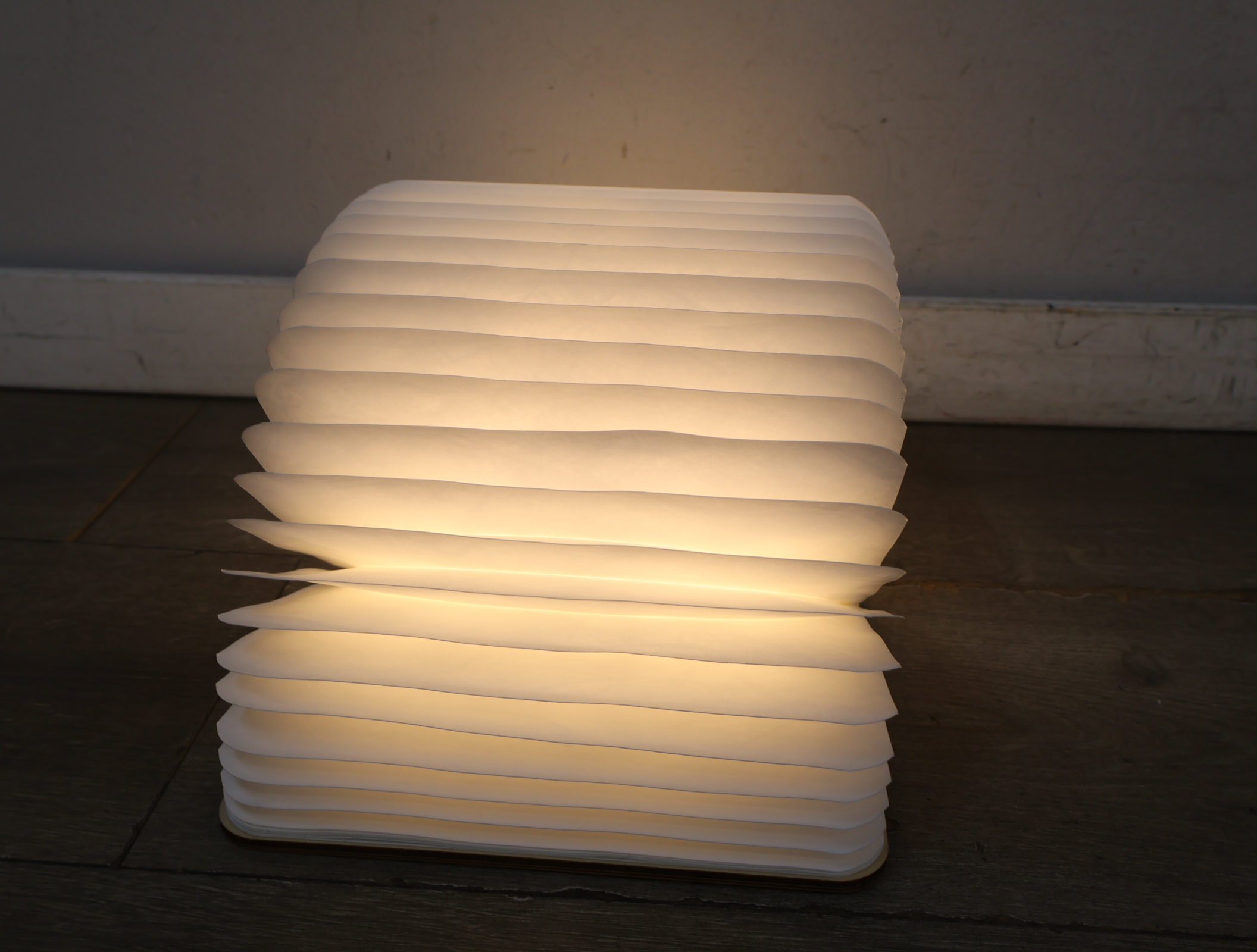 Opengevouwen boeklamp design – foto 18 – kavel bij GSD Auctions, Zoeterwoude