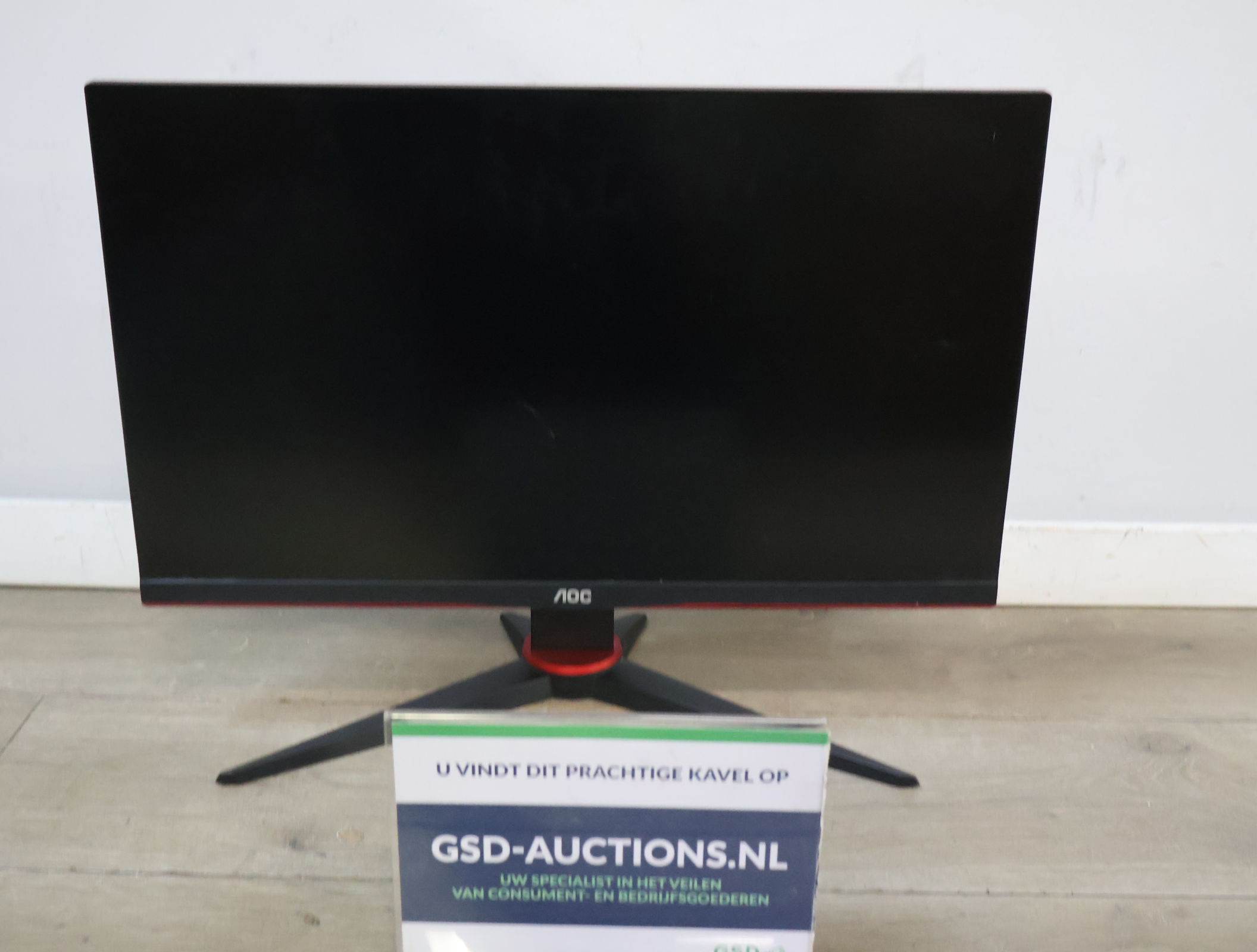 AOC computerscherm met standaard – foto 2 – kavel bij GSD Auctions, Zoeterwoude