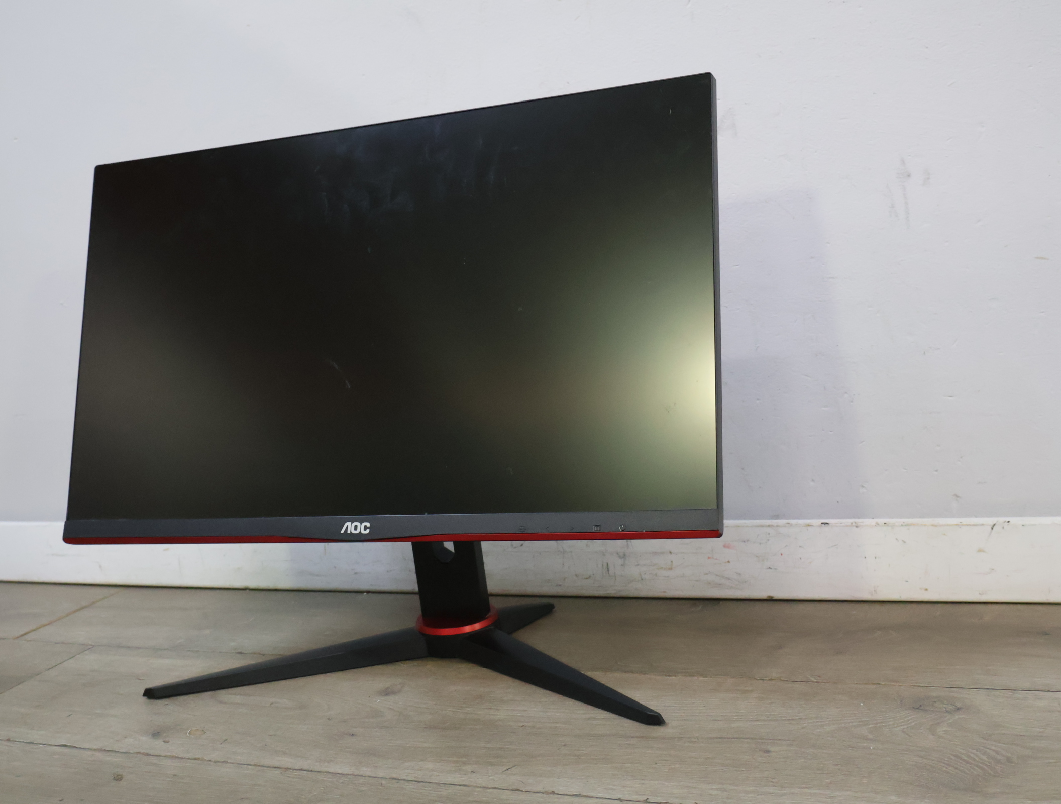 AOC computerscherm met standaard – foto 7 – kavel bij GSD Auctions, Zoeterwoude